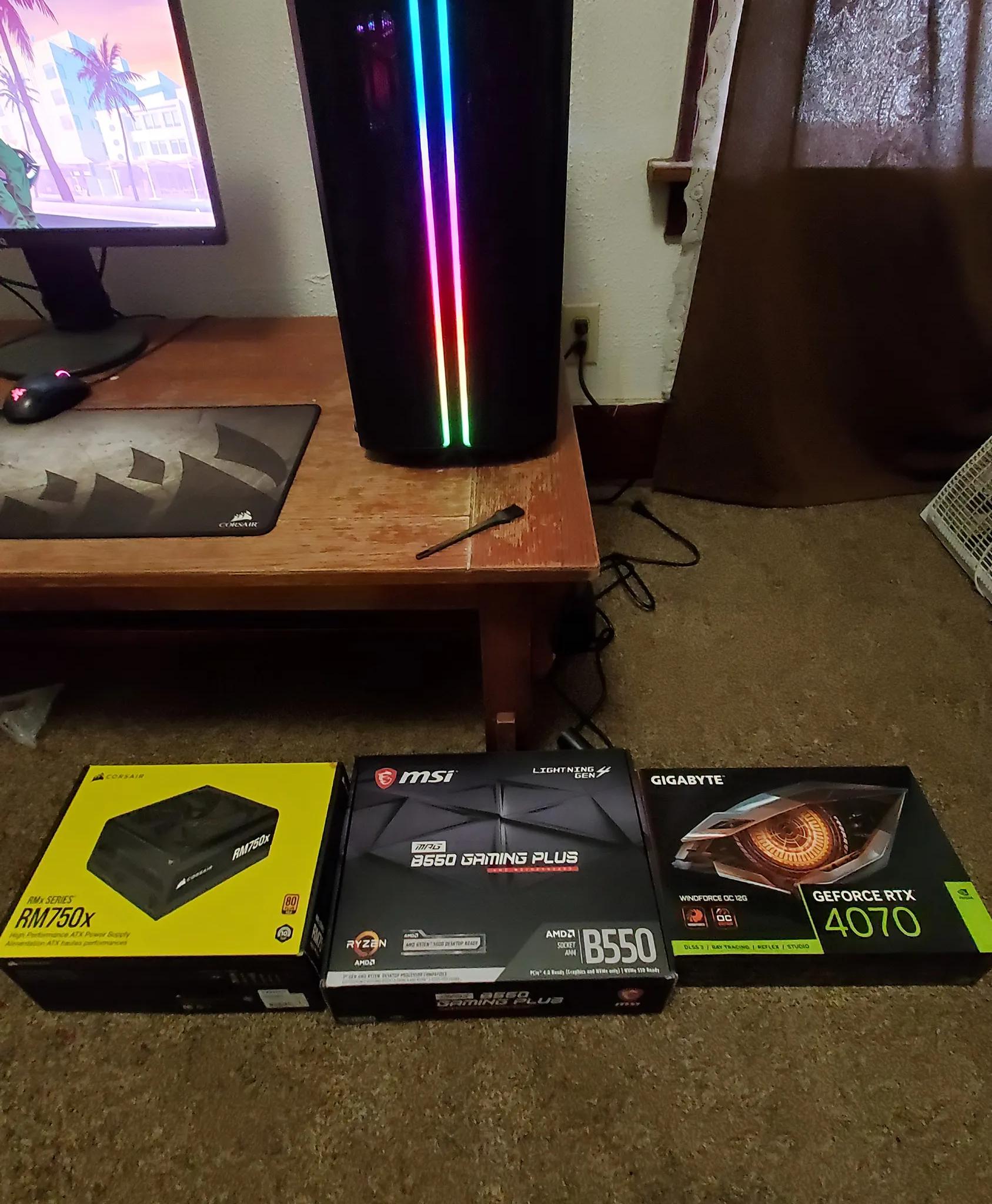 1 Yr Old 1440p MONSTER Gaming PC RTX 4070 (Read Desc)