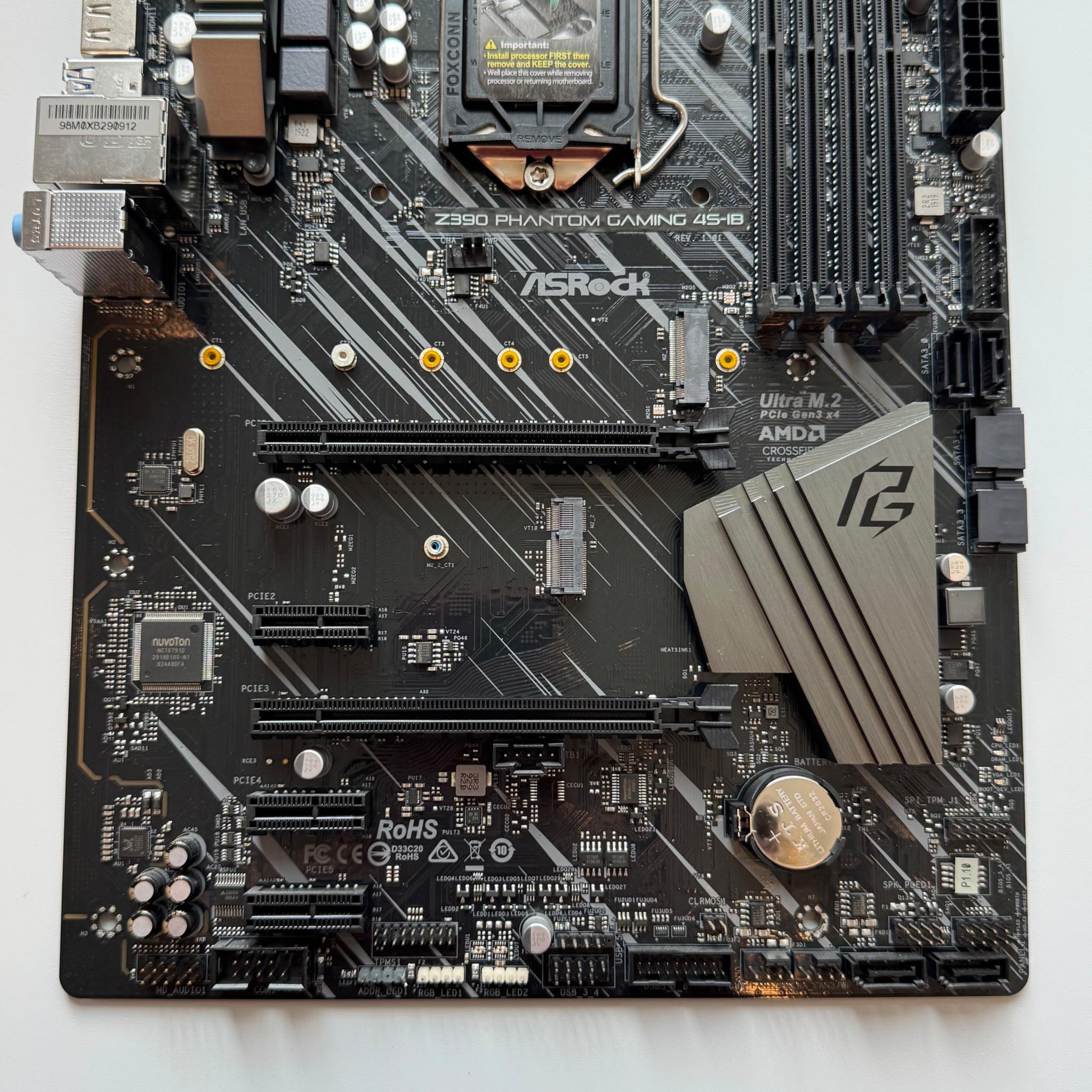 ASrock Z390 Phantom Gaming 4S-IB Motherboard