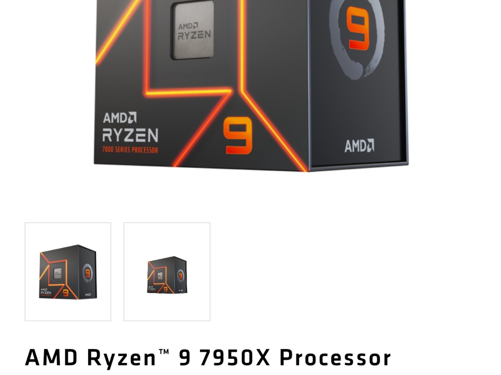 AMD Ryzen 9 7950X
