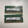 Samsung 8GB (2x) DDR4  Laptop RAM Memory