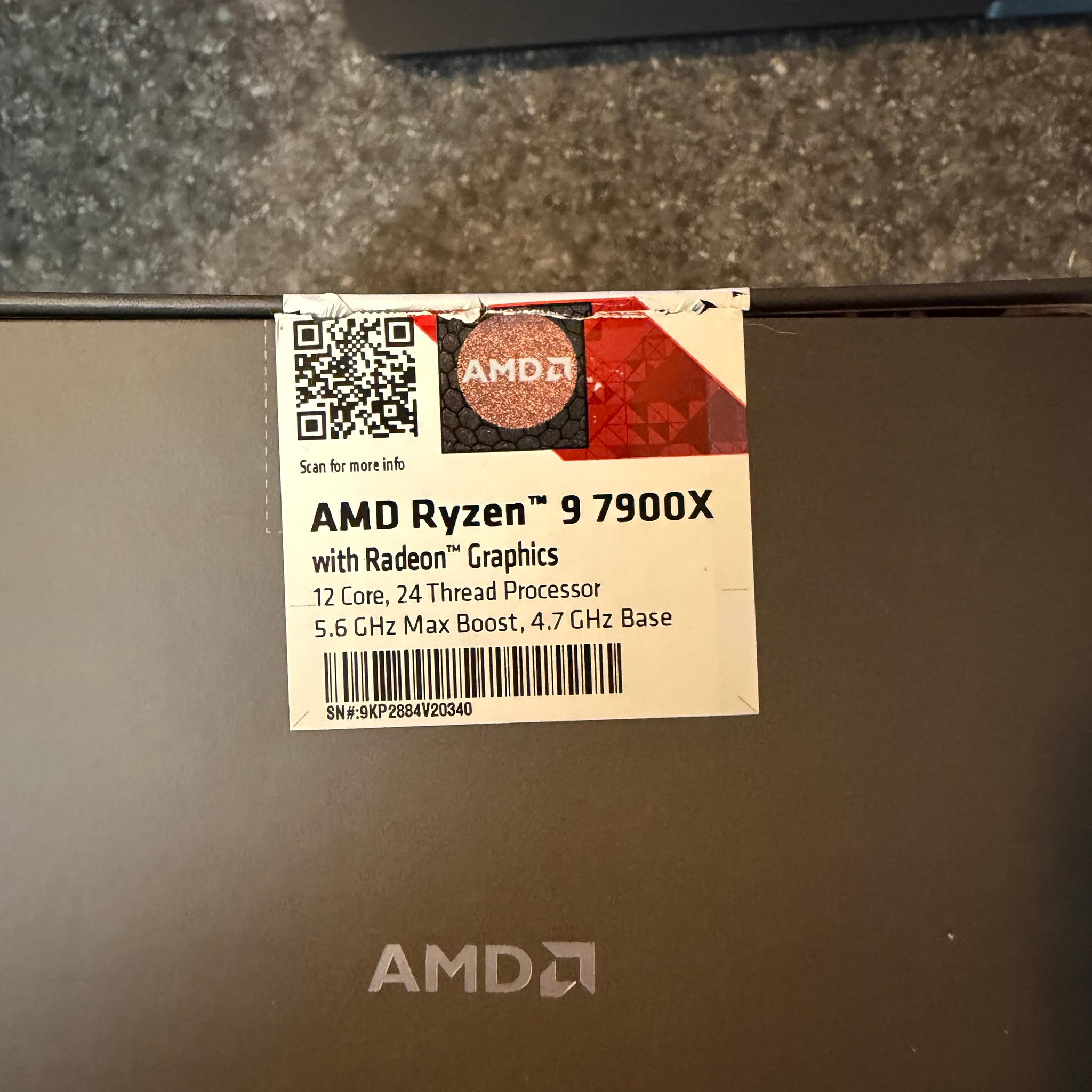 AMD Ryzen 9 7900X