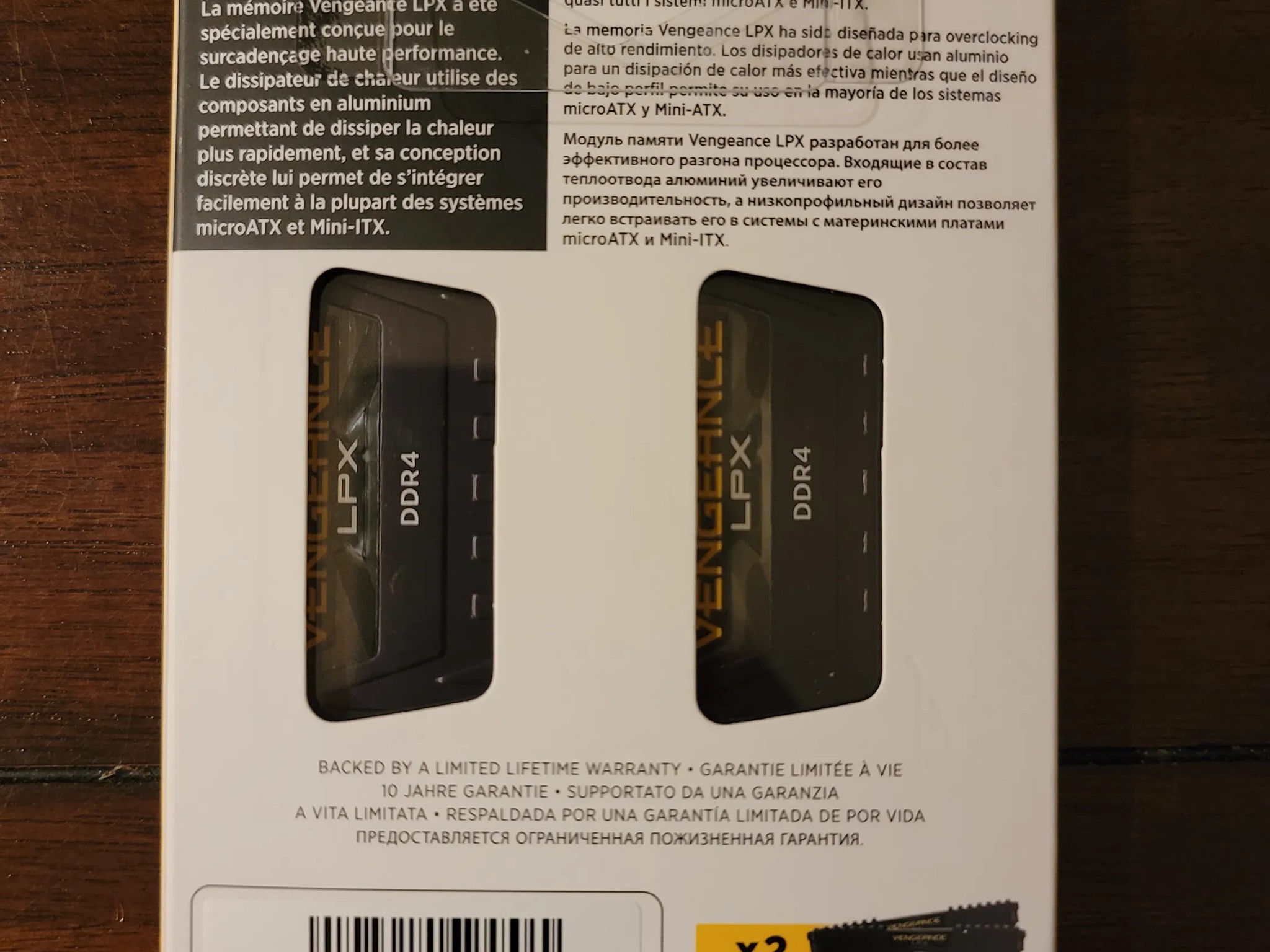 CORSAIR Vengeance LPX 32GB (2 x 16GB) 288-Pin PC RAM DDR4 3200 (PC4 25600)