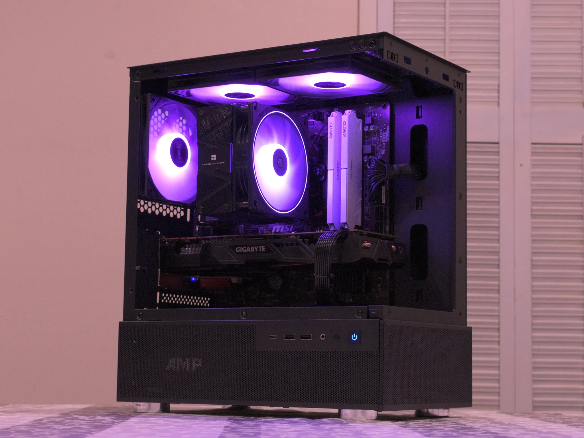 🎮Budget Gamer🎮 Ryzen 5 3600 | GTX 1070 8GB | 16GB DDR4 | 1TB nVME SSD | 1080p Black Gaming PC RGB