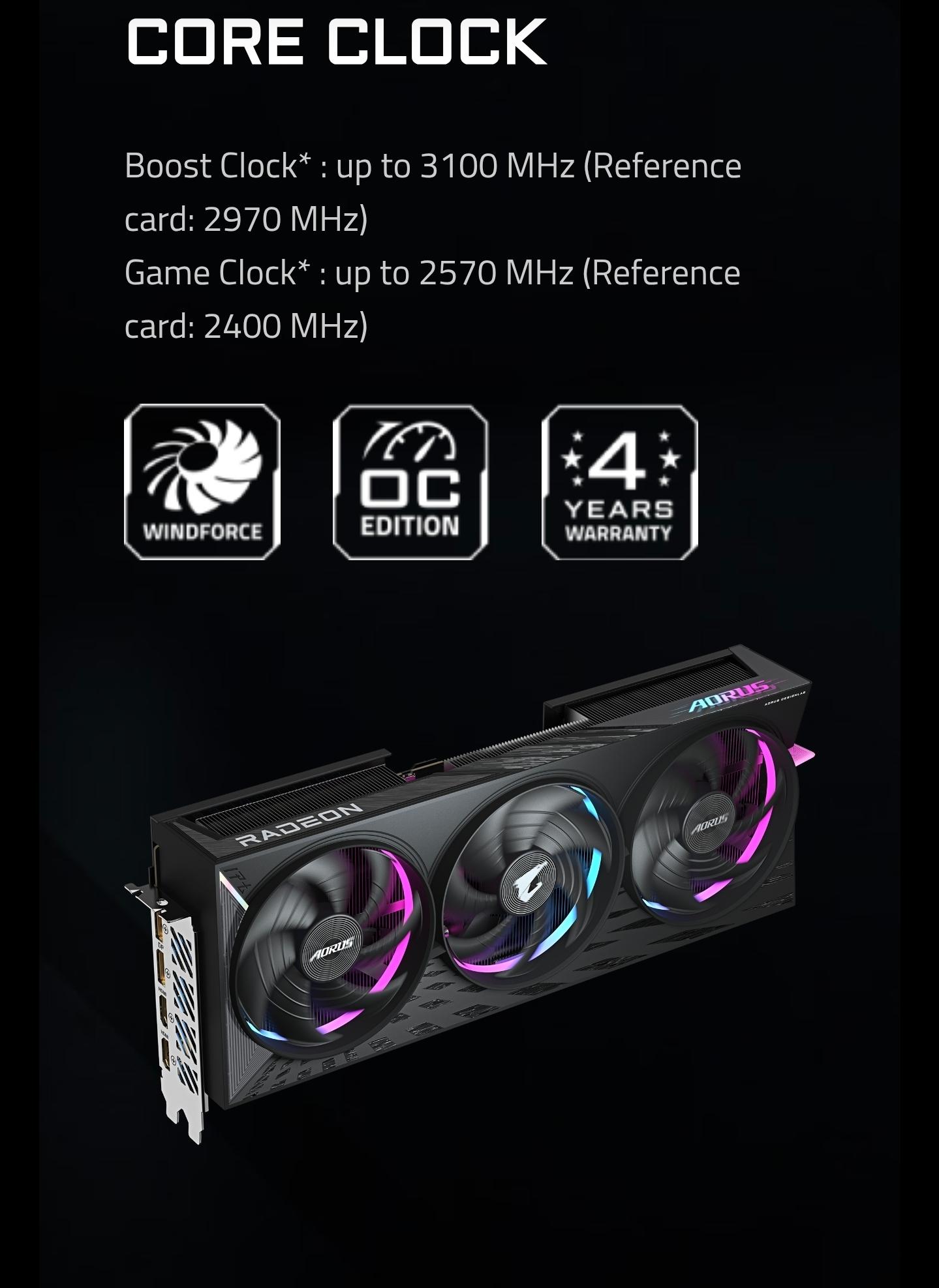 GIGABYTE RX 9070 XT GAMING OC 16G