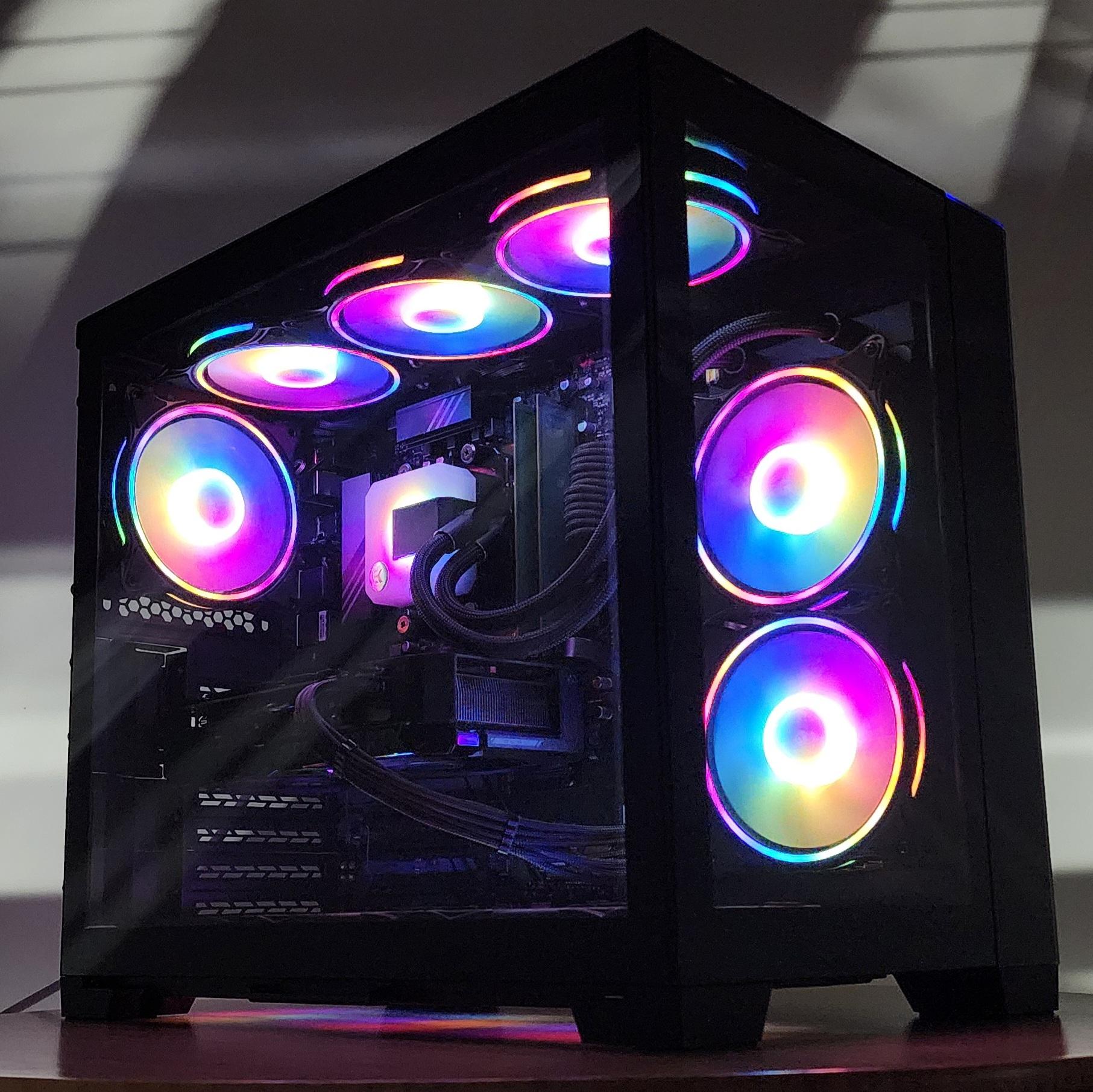 Gaming PC Ryzen 7 7700 32GB RAM 1TB SSD RTX 4070 SUPER 12GB Windows 11 Computer