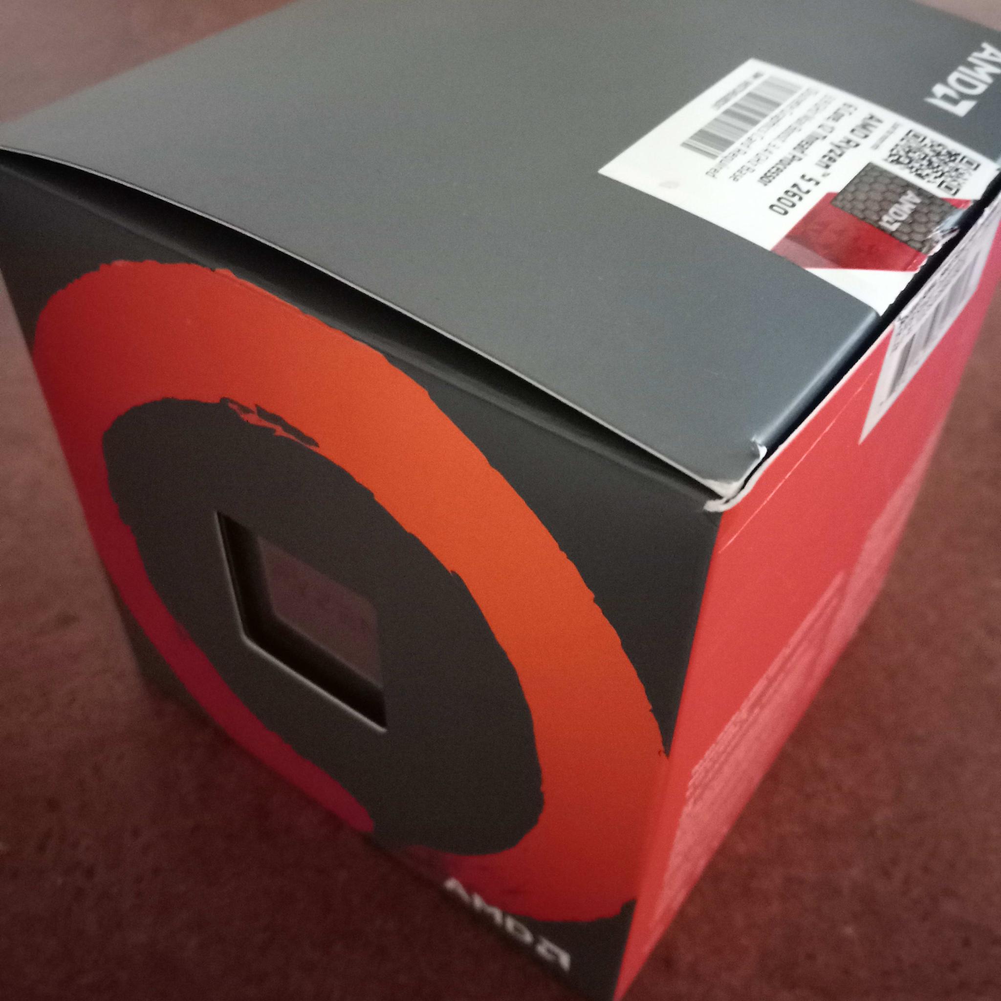 AMD Ryzen 2600 6-core AM4 CPU with Wraith Stealth Cooler plus 16gb ddr4