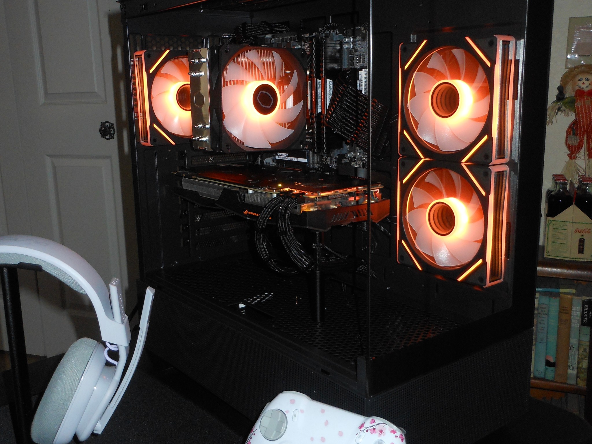 Gaming PC // ROG Strix 1080 // Ryzen 3600 // 500GB NVME SSD // 16GB DDR4 Ram // ARGB
