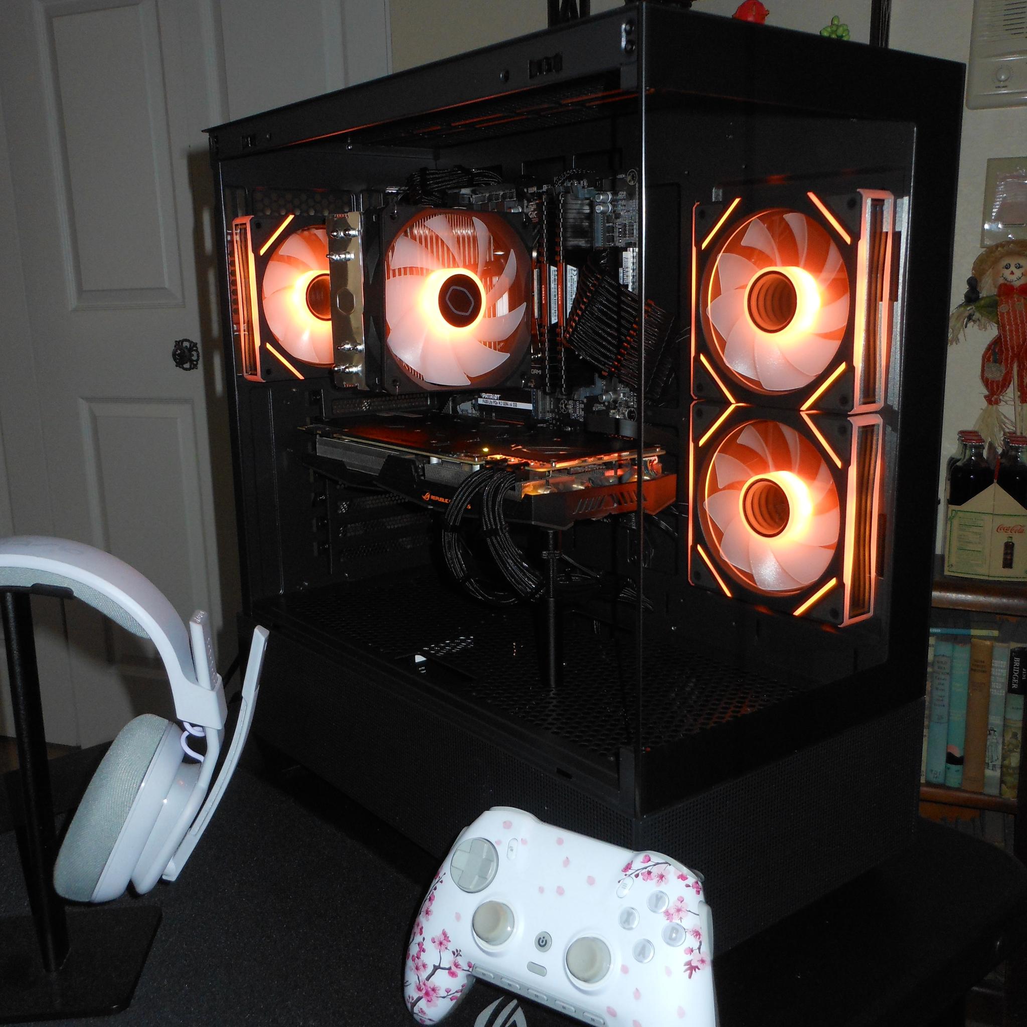 Gaming PC // ROG Strix 1080 // Ryzen 3600 // 500GB NVME SSD // 16GB DDR4 Ram // ARGB