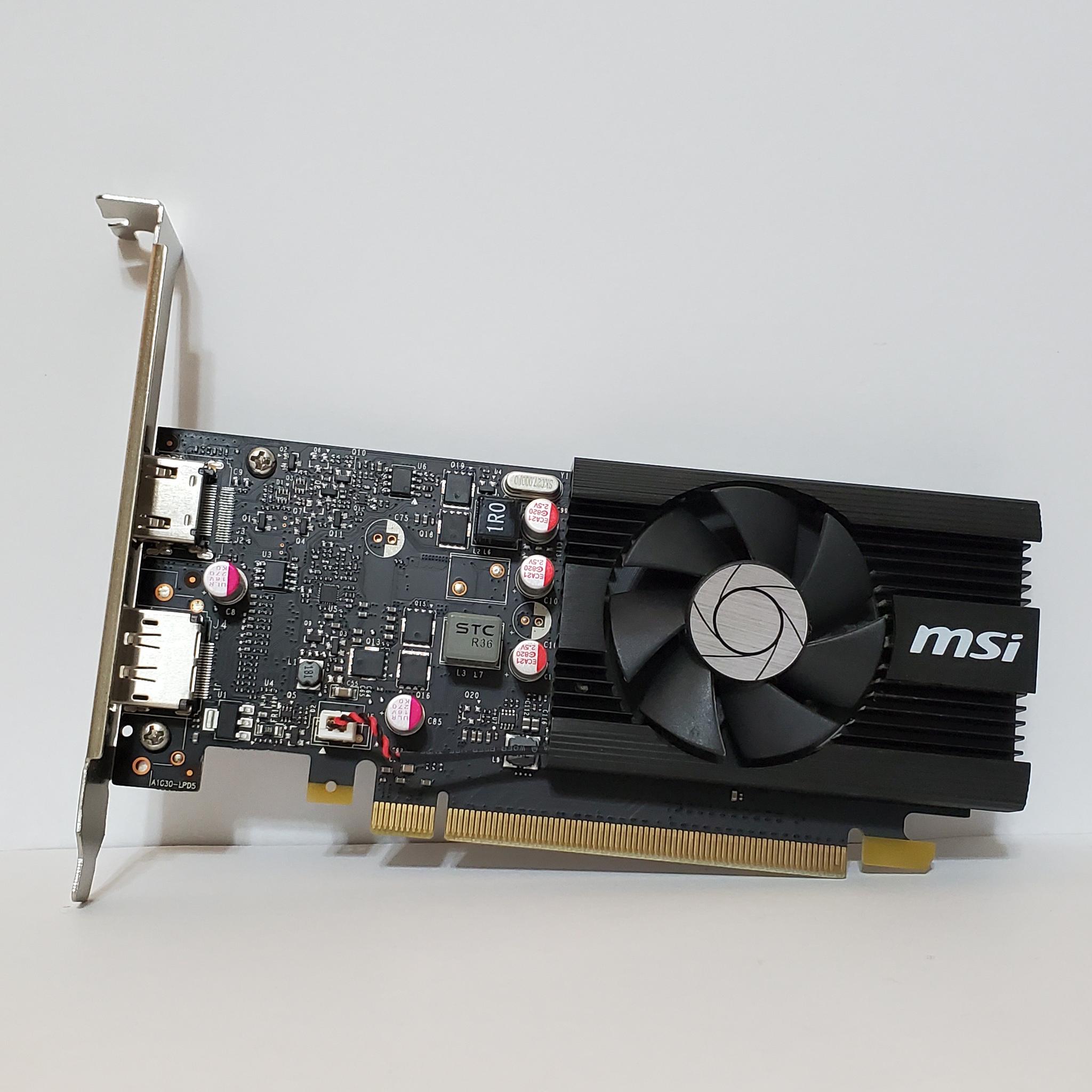 MSI GT 1030 2GB DDR5 OC