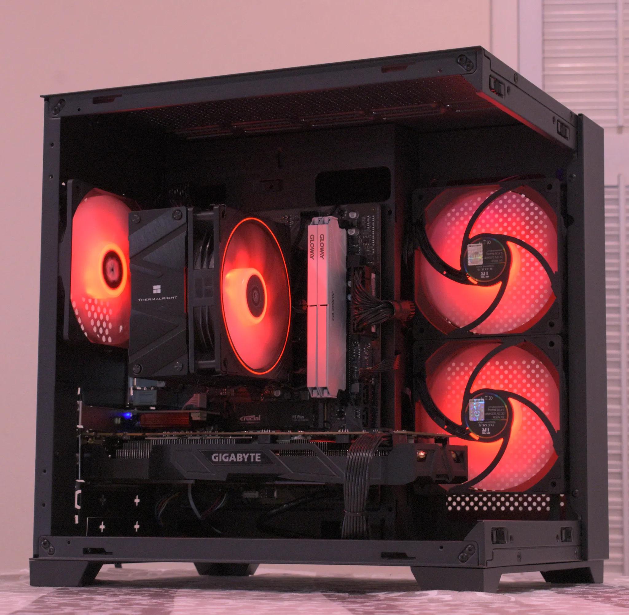🎮Budget Gamer🎮 Ryzen 5 3600 | GTX 1070 8GB | 16GB DDR4 | 1TB nVME SSD | 1080p Black Gaming PC RGB