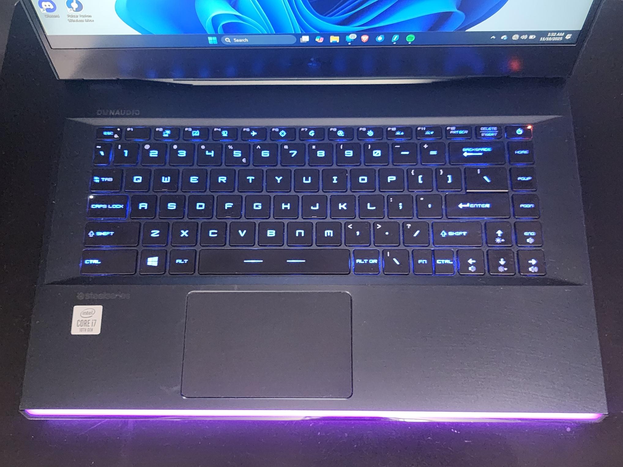 MSI Raider GE66 SFS 15.6" i7-10750H 32GB 2070 Super 1TB W11