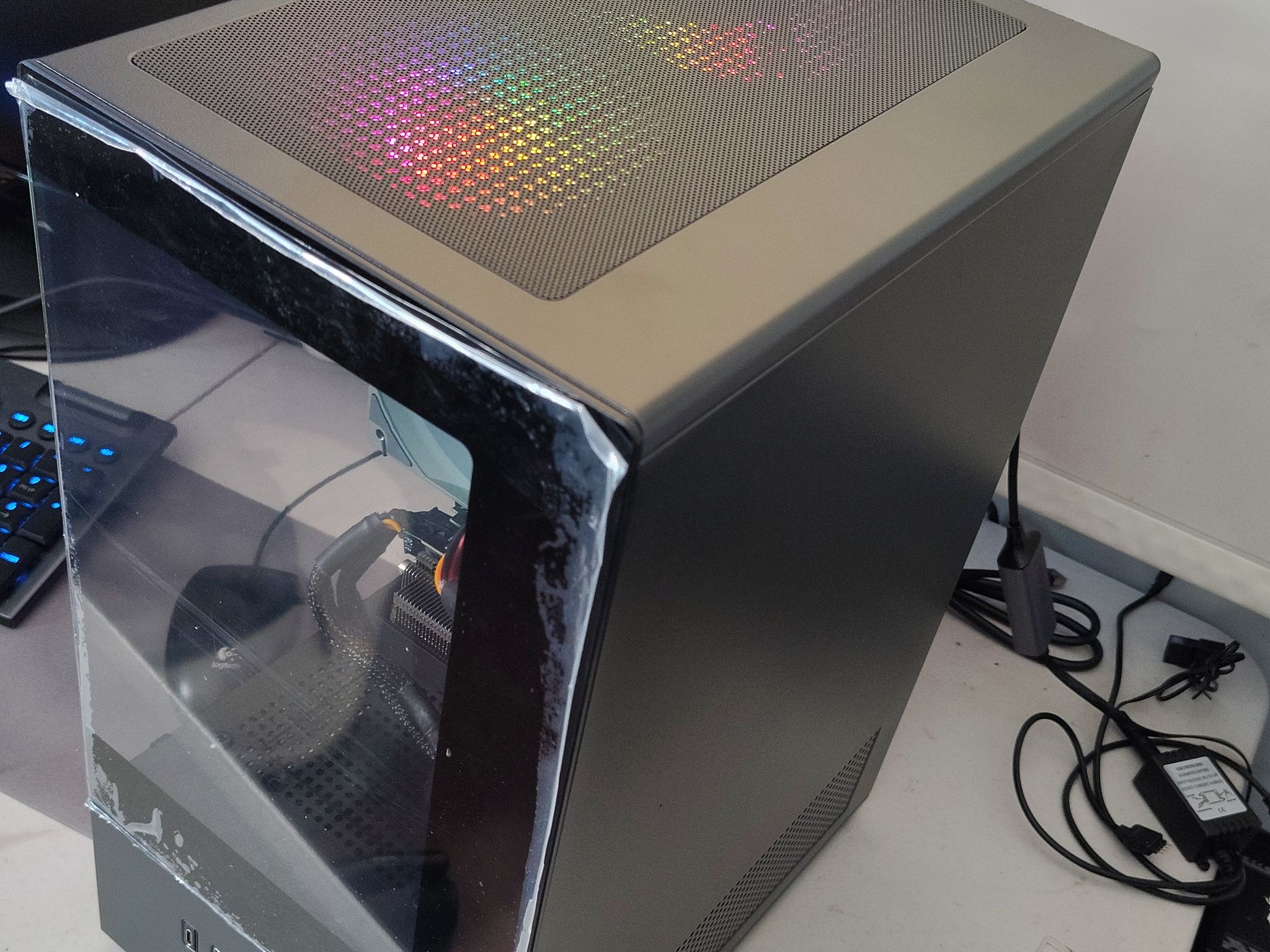 RTX 3050 8GB | Ryzen 5500 | 16G RAM | 1TB NVME | Practically New Custom Mini ATX PC