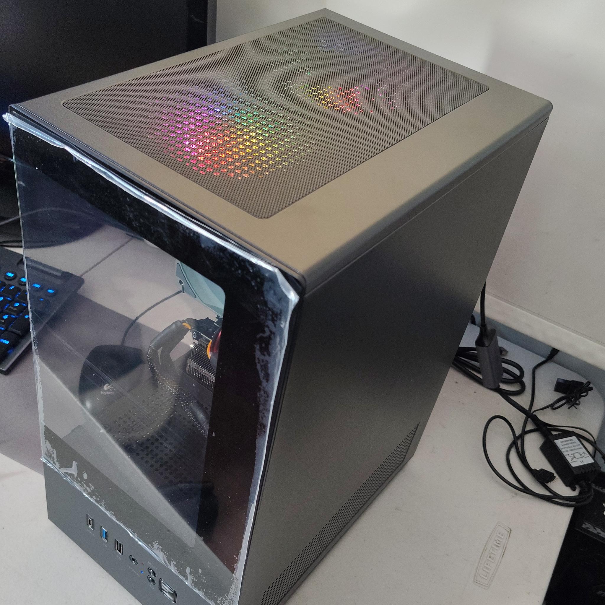 RTX 3050 8GB | Ryzen 5500 | 16G RAM | 1TB NVME | Practically New Custom Mini ATX PC
