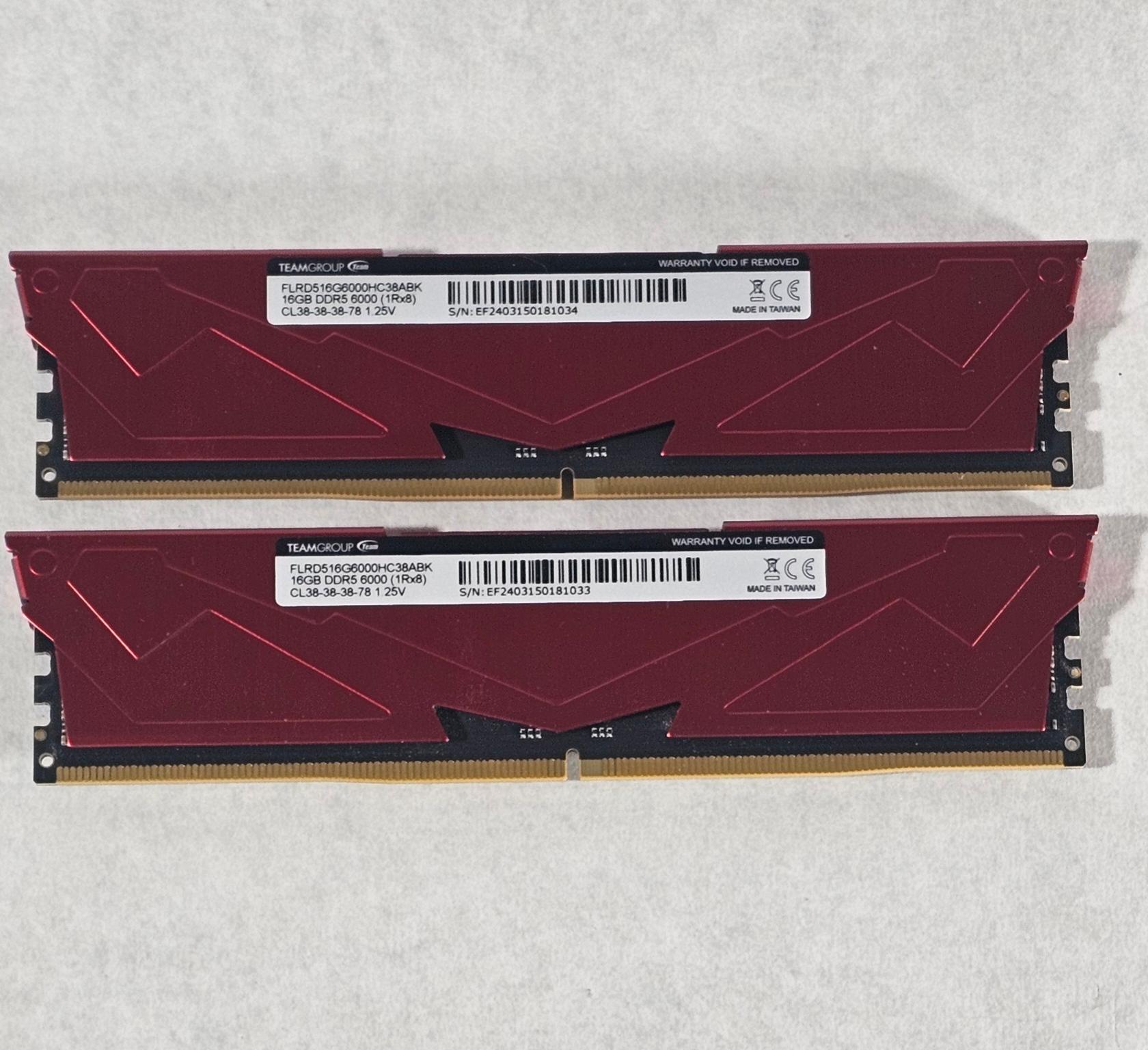 TEAMGROUP T-Force Vulcan alpha 32GB DDR5-6000 (2x16GB) - Image 2