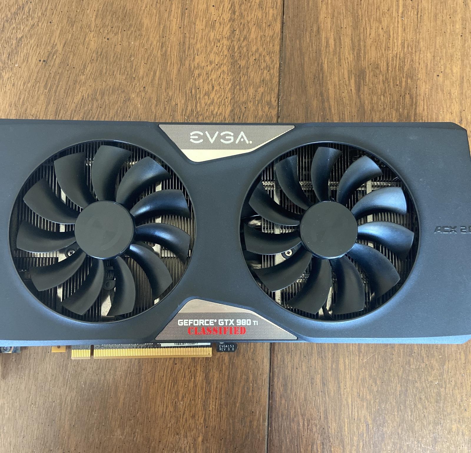 Evga Gtx 980 ti classified 6GB