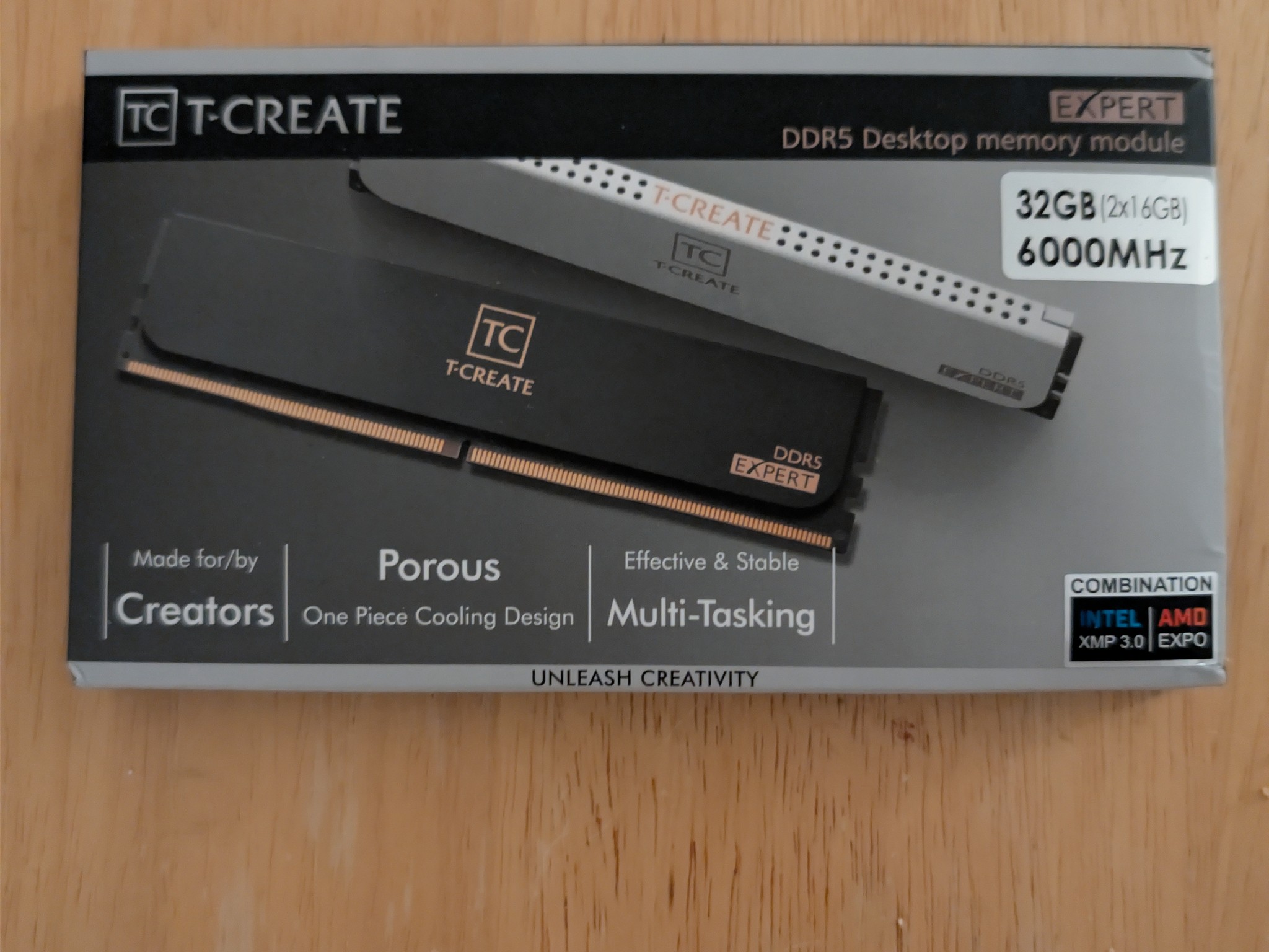 TEAMGROUP T-Create Classic 32GB DDR5-6000 cl30 (2x16GB) Black