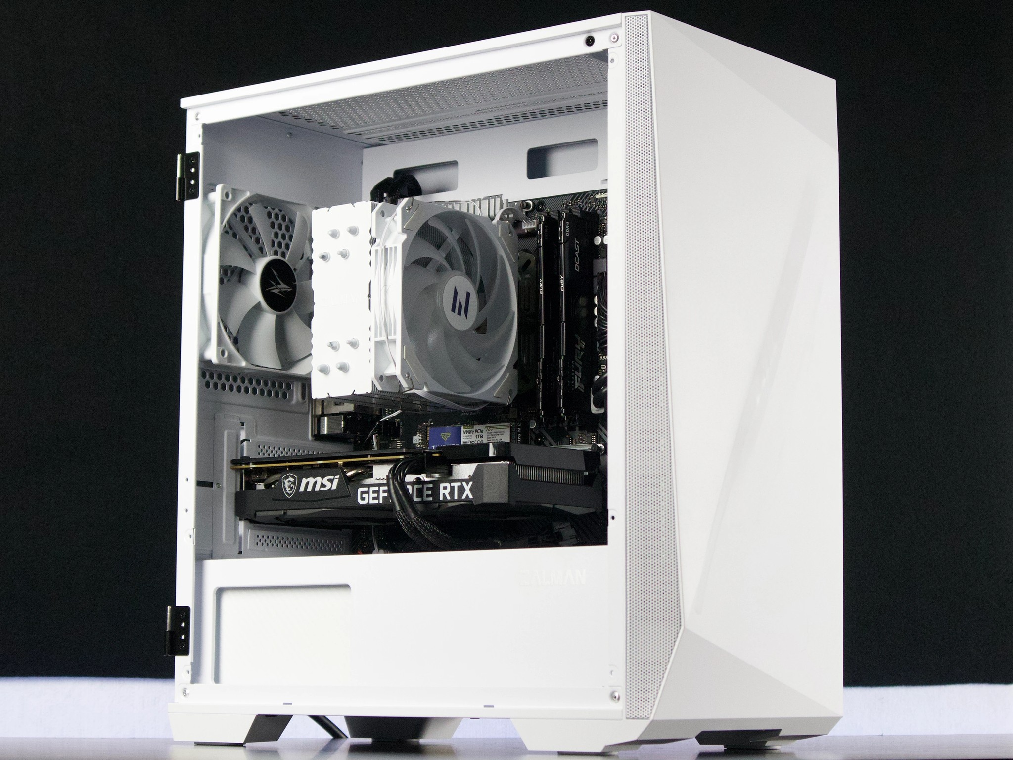 🌨️🖤Iceberg🖤🌨️ RTX 3060 Ti  🧊 Ryzen 5 5500 🧊 16GB DDR4 🧊 1TB NVMe