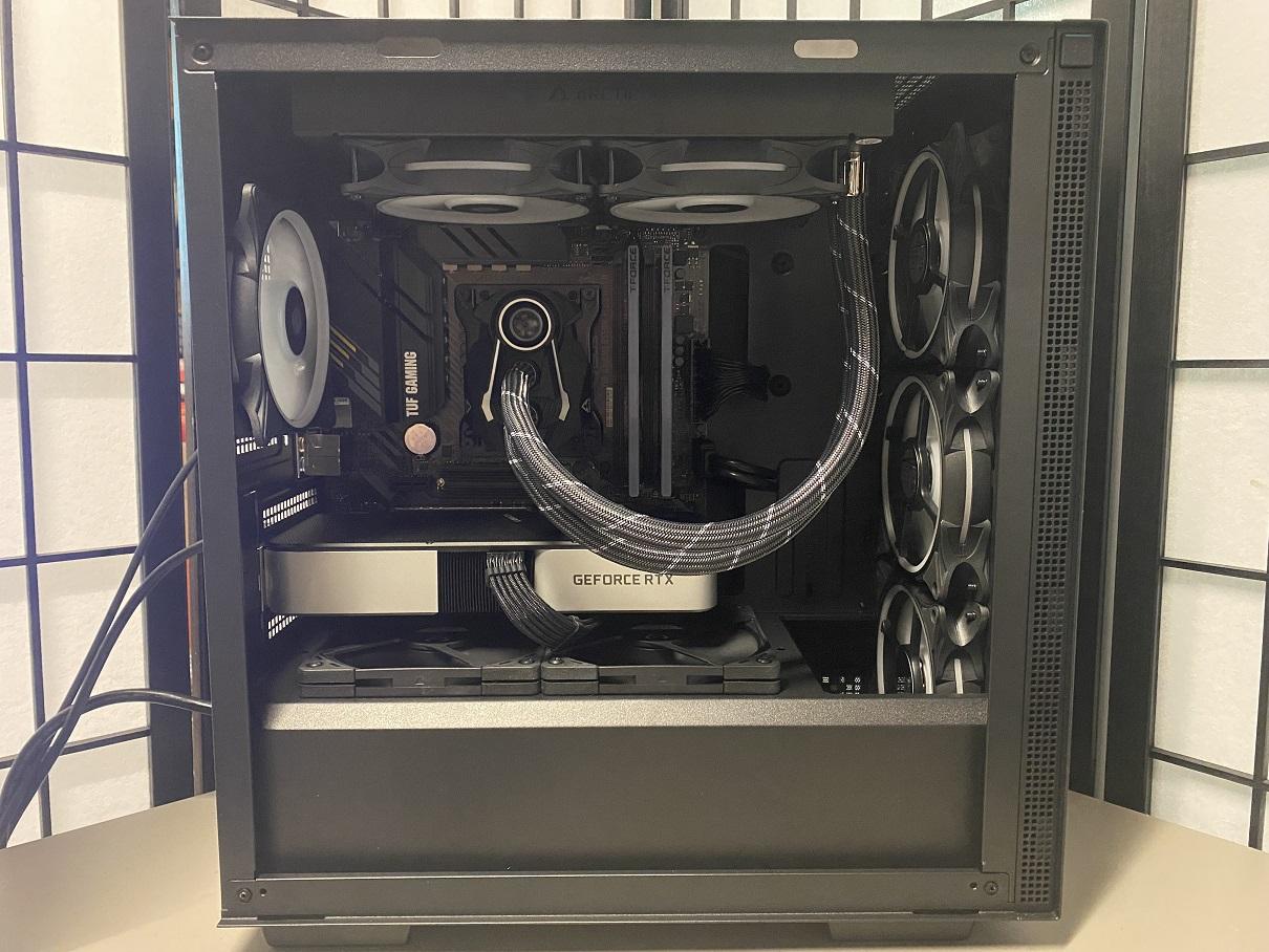 nVidia RTX 3060 TI, Ryzen 5 5600x, 32GB DDR4 3600MHz, 2 x Crucial 1TB NVMe, 650W Gold, WiFi/BT