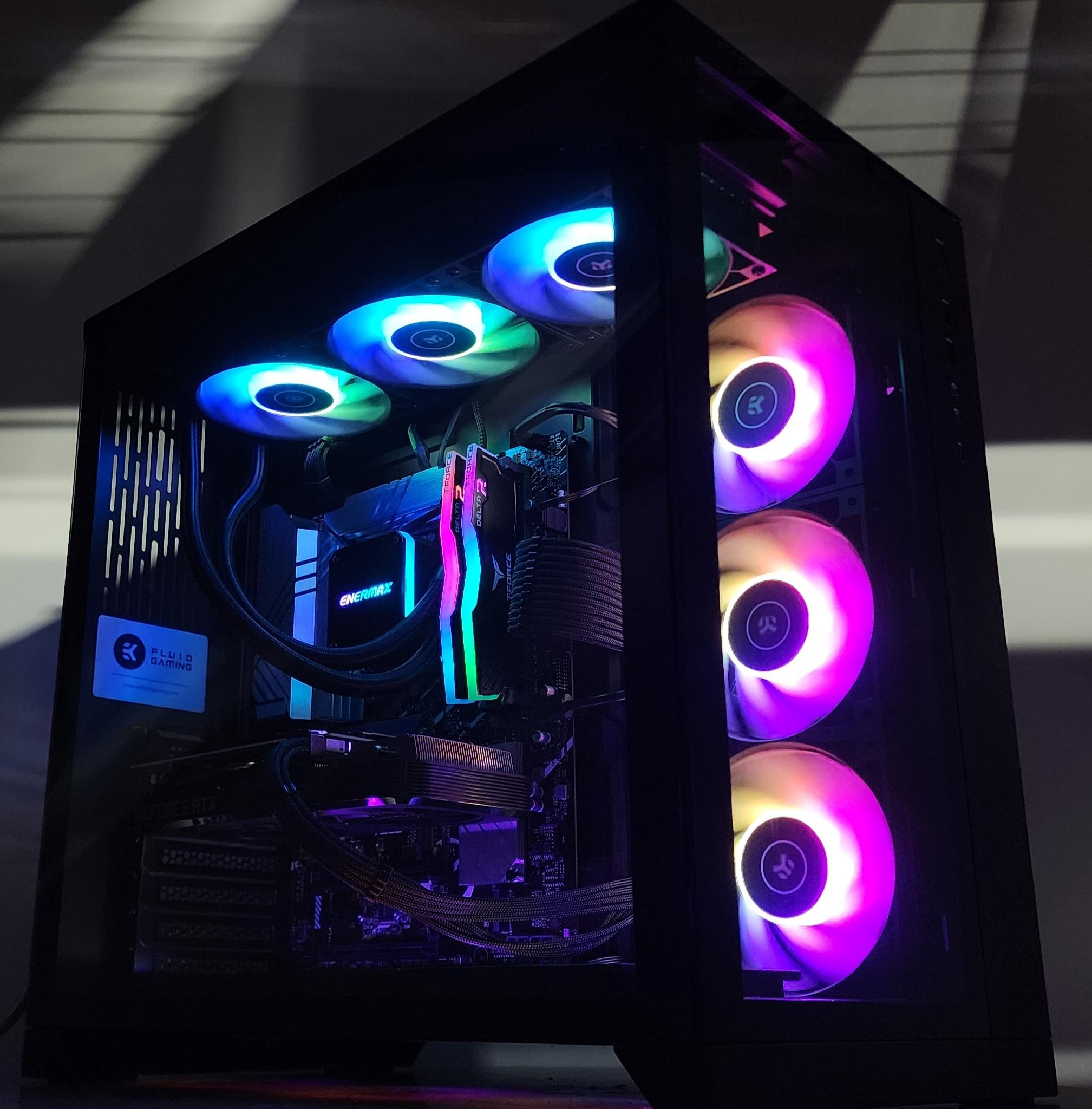 Gaming PC i9-12900K 32GB RAM 1TB SSD RTX 3070 8GB Windows 11 Computer