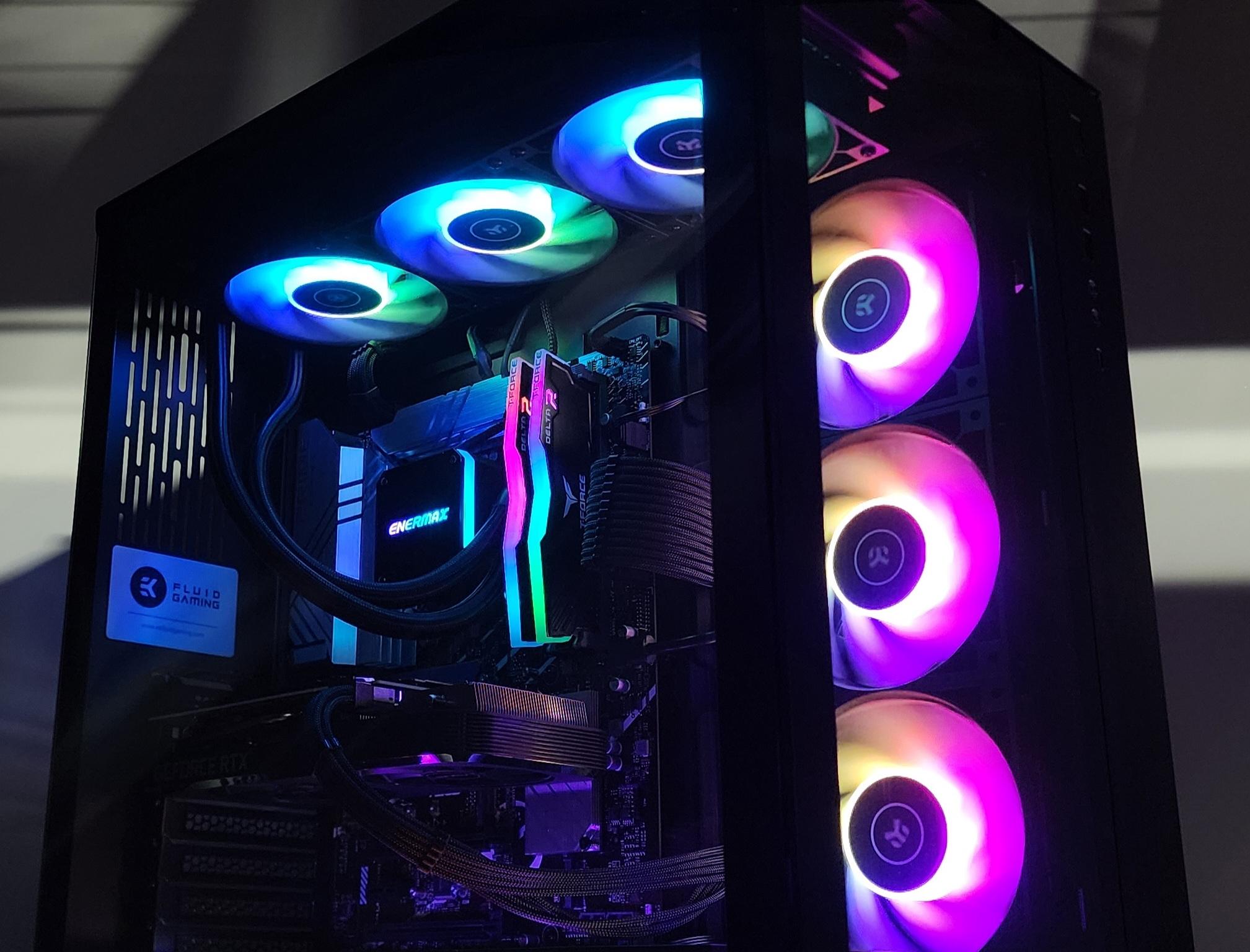Gaming PC i9-12900K 32GB RAM 1TB SSD RTX 3070 8GB Windows 11 Computer