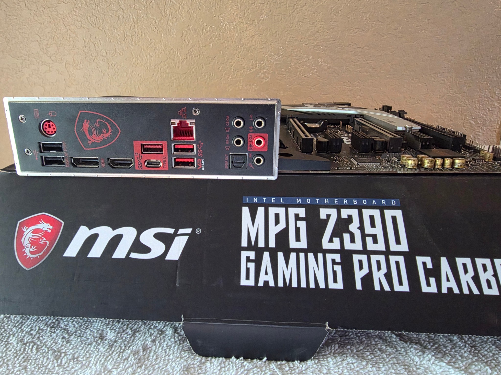 MPG Z390 GAMING PRO CARBON