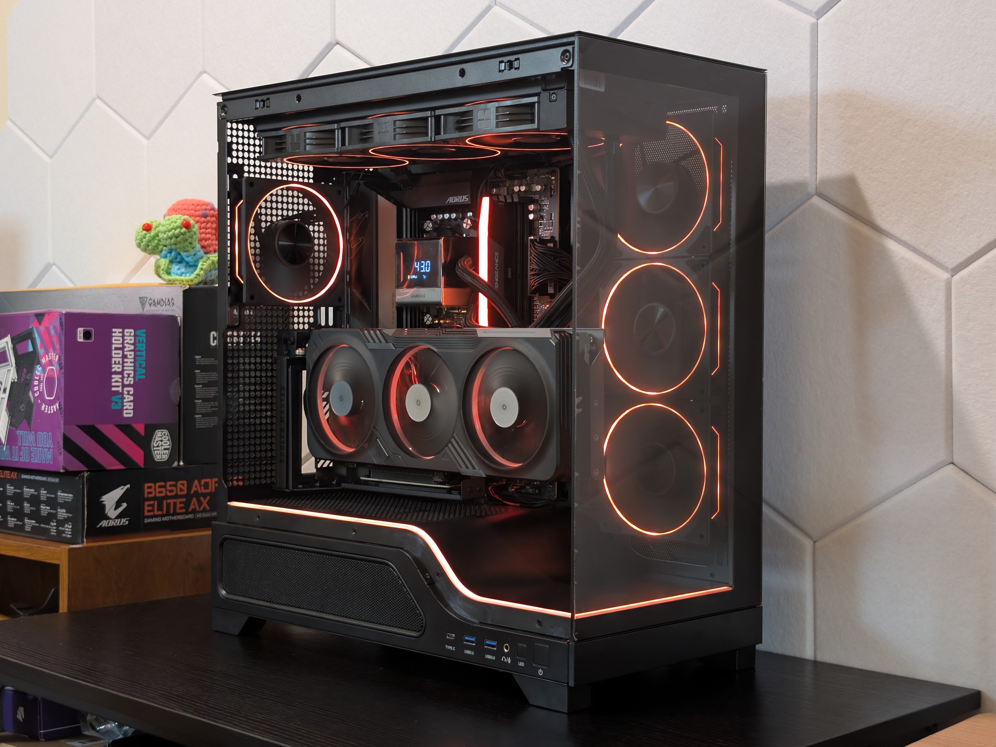 🪐🔥1440p Gaming Beast | RTX 4070Ti | Ryzen 7 7700X | 1TB SSD | 32GB RAM | WiFi 6 & Bluetooth🔥🪐