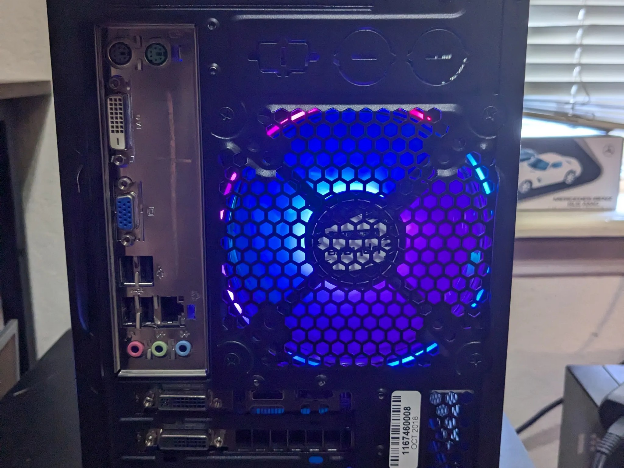 FREE SHIP|| i5-2400, 16GB RAM, GTX 760 2GB, 480GB SSD, WiFI, RGB, Win10