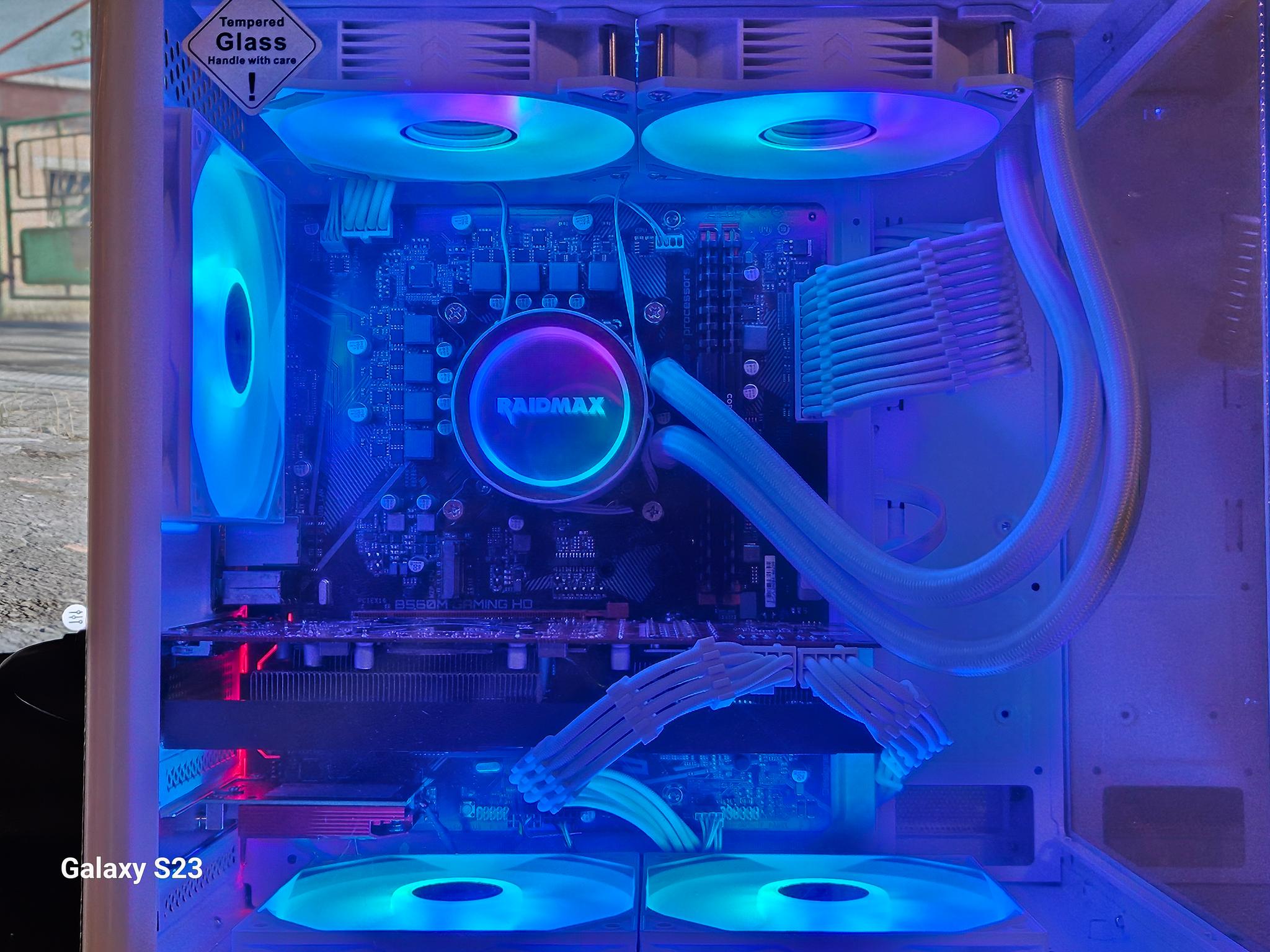 🎮 WHITE 1080P/1440P GAMING PC — RX 5700 XT 8GB | 32GB RAM | 1TB NVMe | 750W PSU