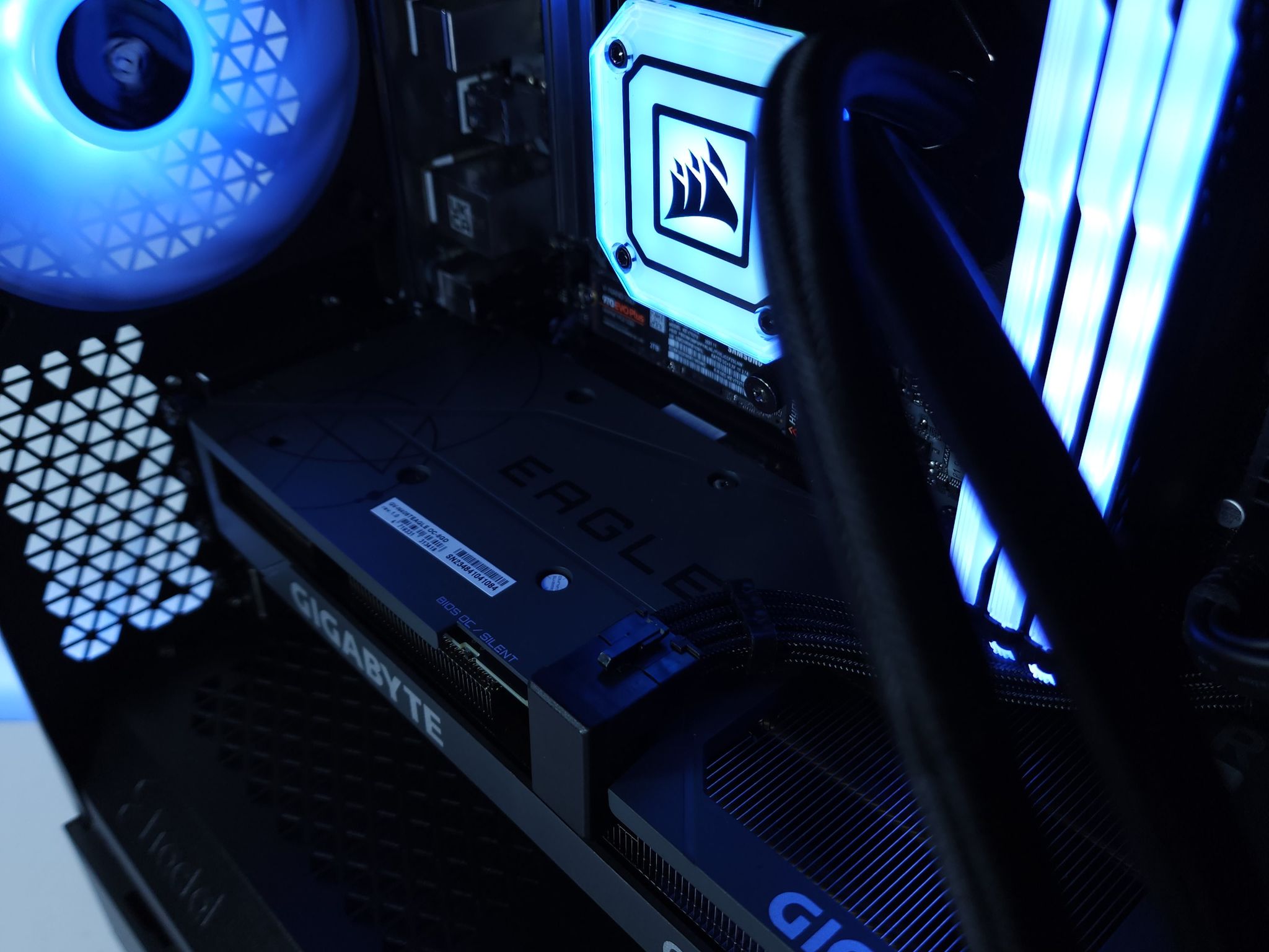 💙🖤RTX 4060Ti || Ryzen 7 5700X || 1TB NVMe || 24GB 3600MHz DDR4 || 1080p Gaming PC