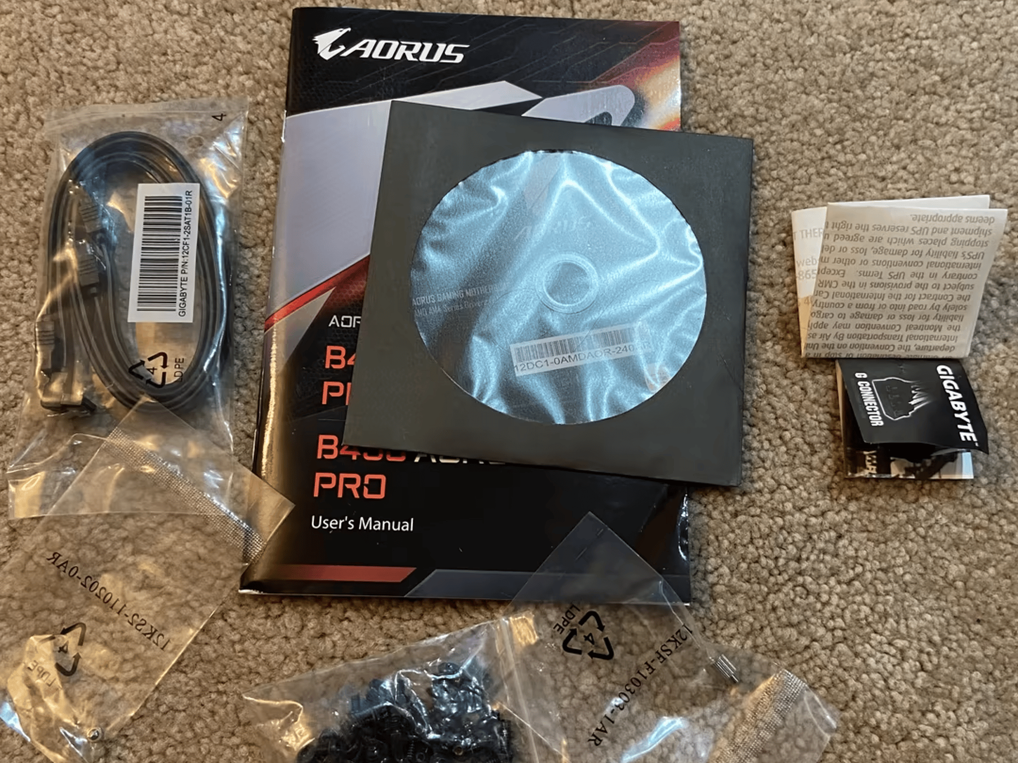 Gigabyte B450 AORUS PRO WIFI - ATX MOTHERBOARD