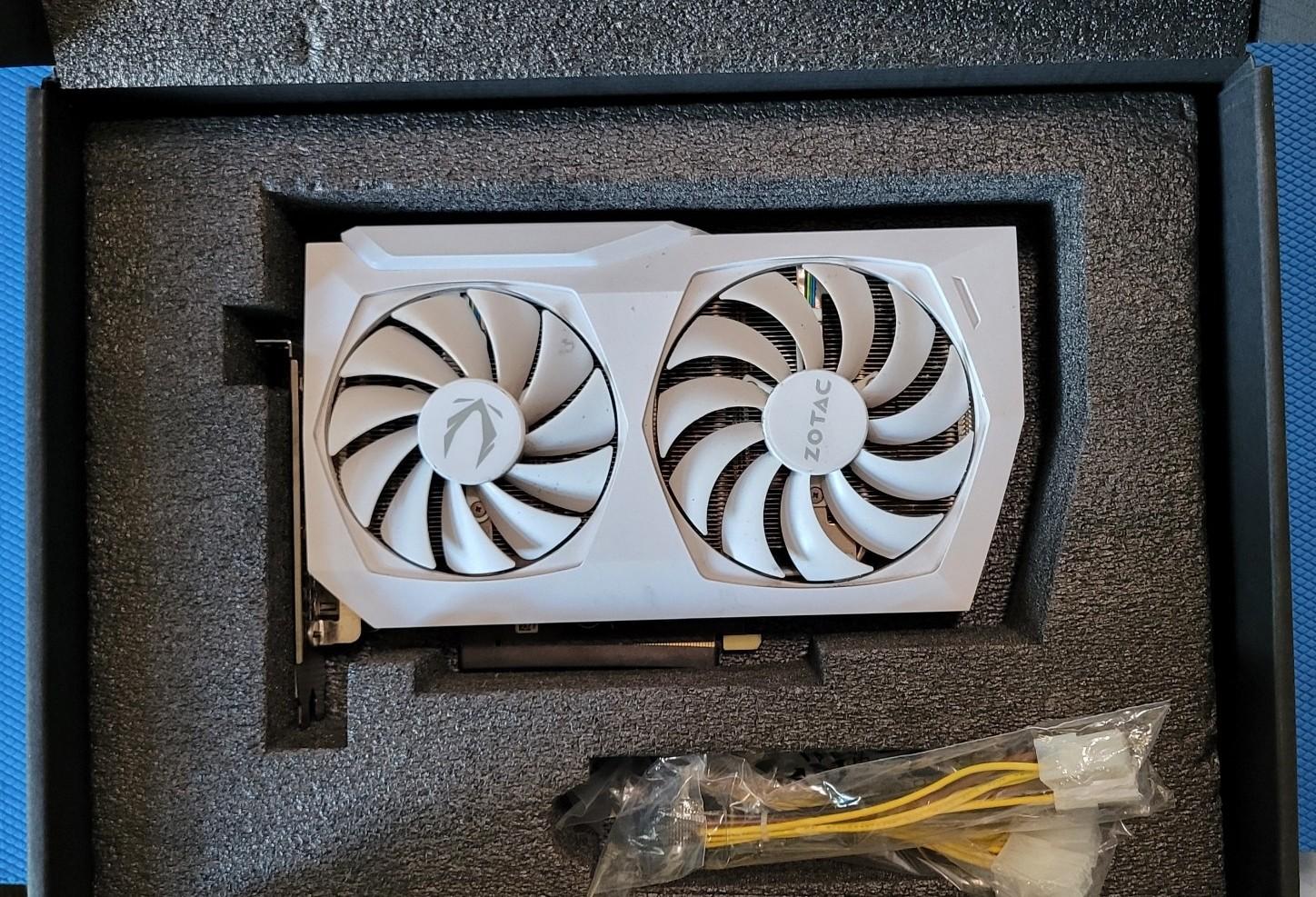 Zotac RTX 3060Ti AMP White Edition Graphics Card