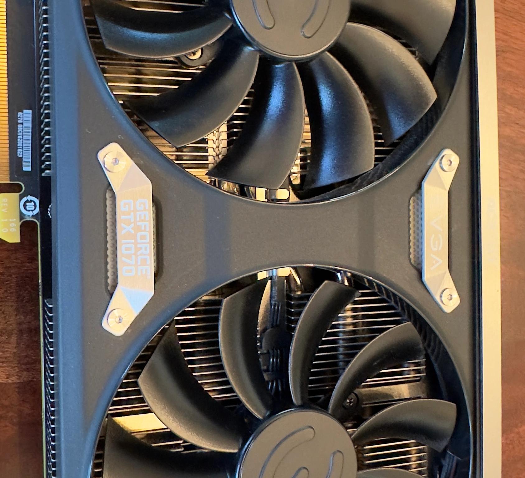 EVGA GeForce GTX 1070 FTW Gaming GPU