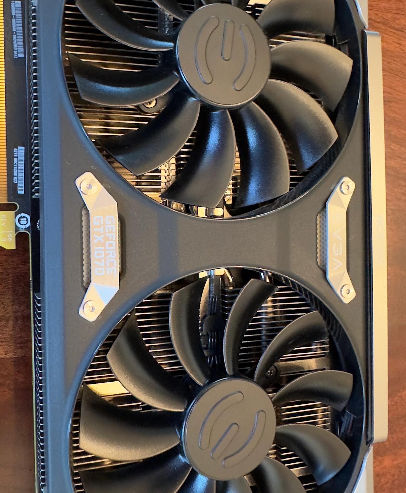 EVGA GeForce GTX 1070 FTW Gaming GPU