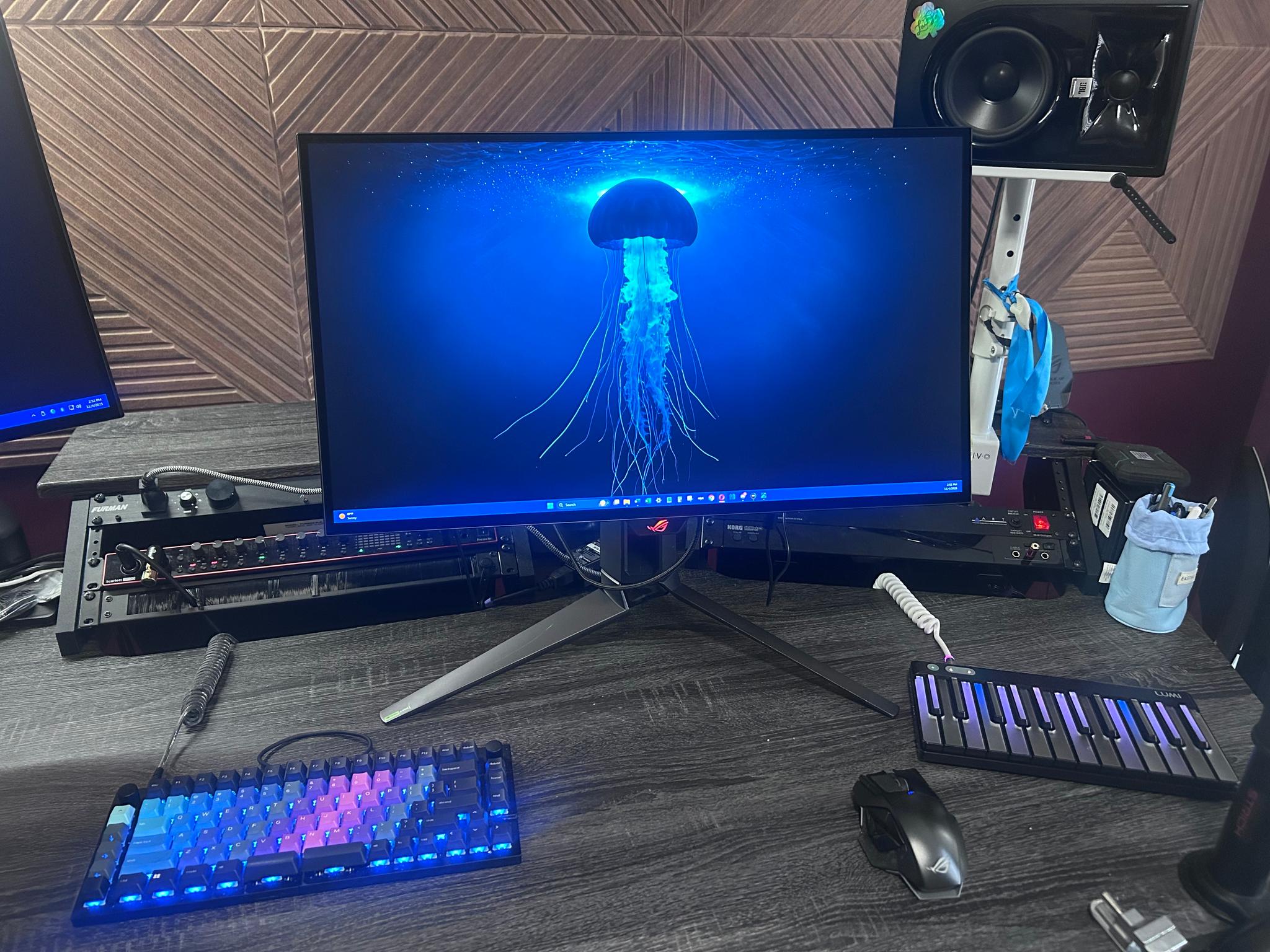 ASUS ROG (480hz Refresh Rate!!!) QD-OLED 27” 2K (2560x1440P) Gaming Monitor (0 Hours Used!!!)
