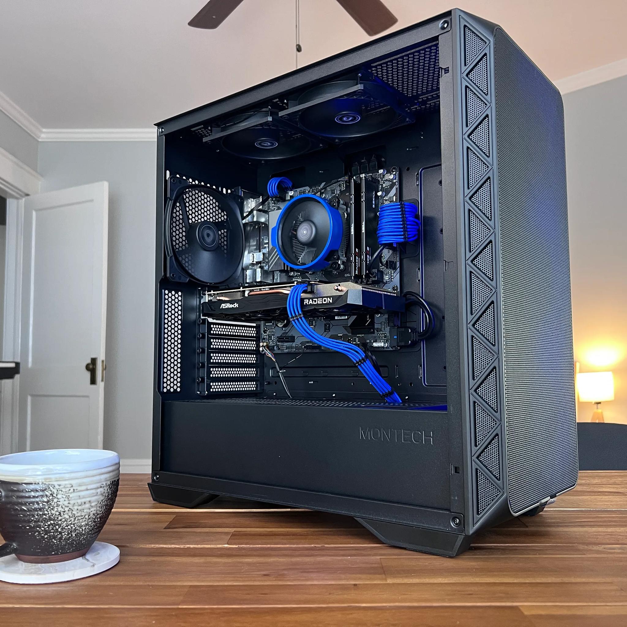 💙 RX 6650XT + Ryzen 5 7600 Gaming PC + 32GB RAM 💙