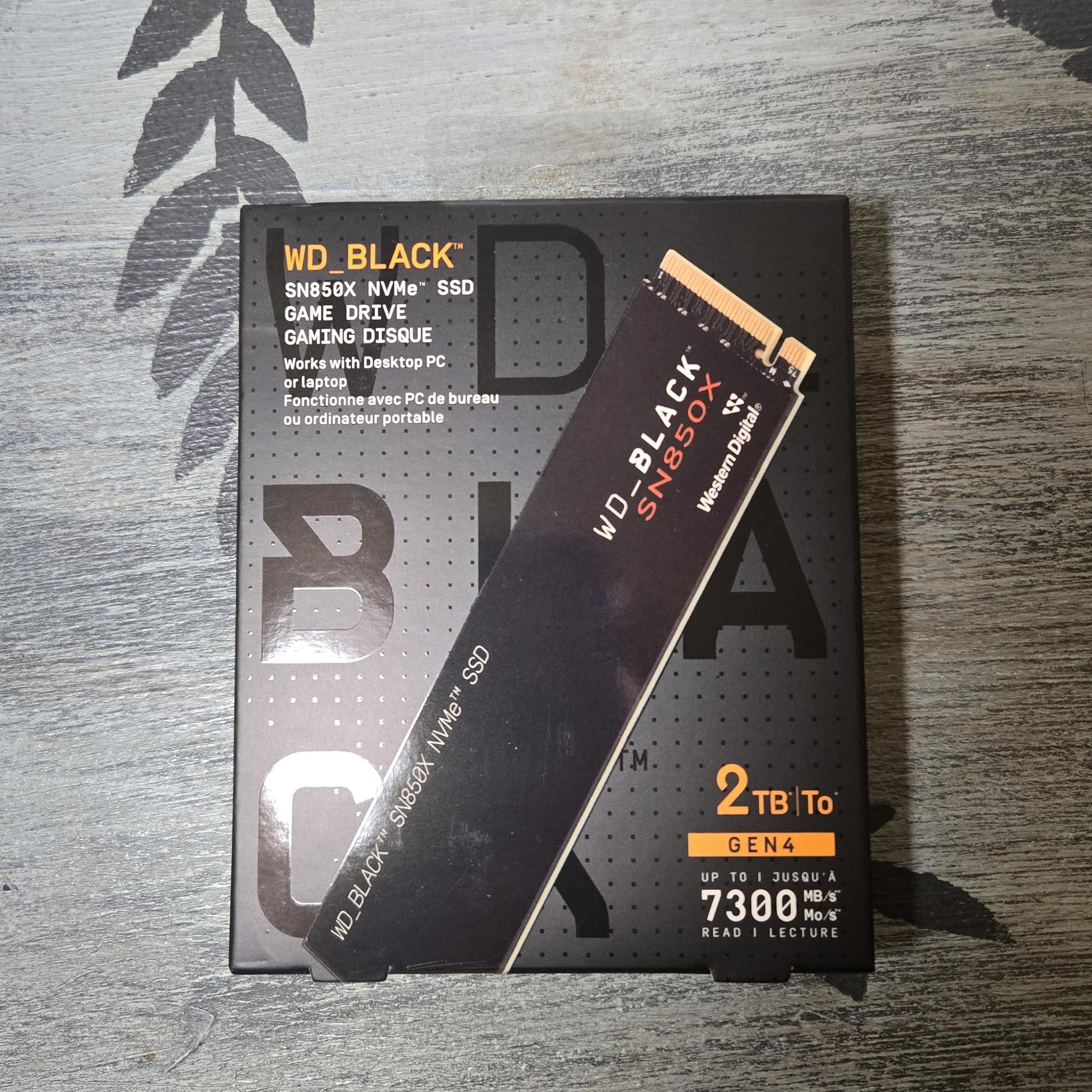 *New In Box* SN850X 2tb M.2 SSD