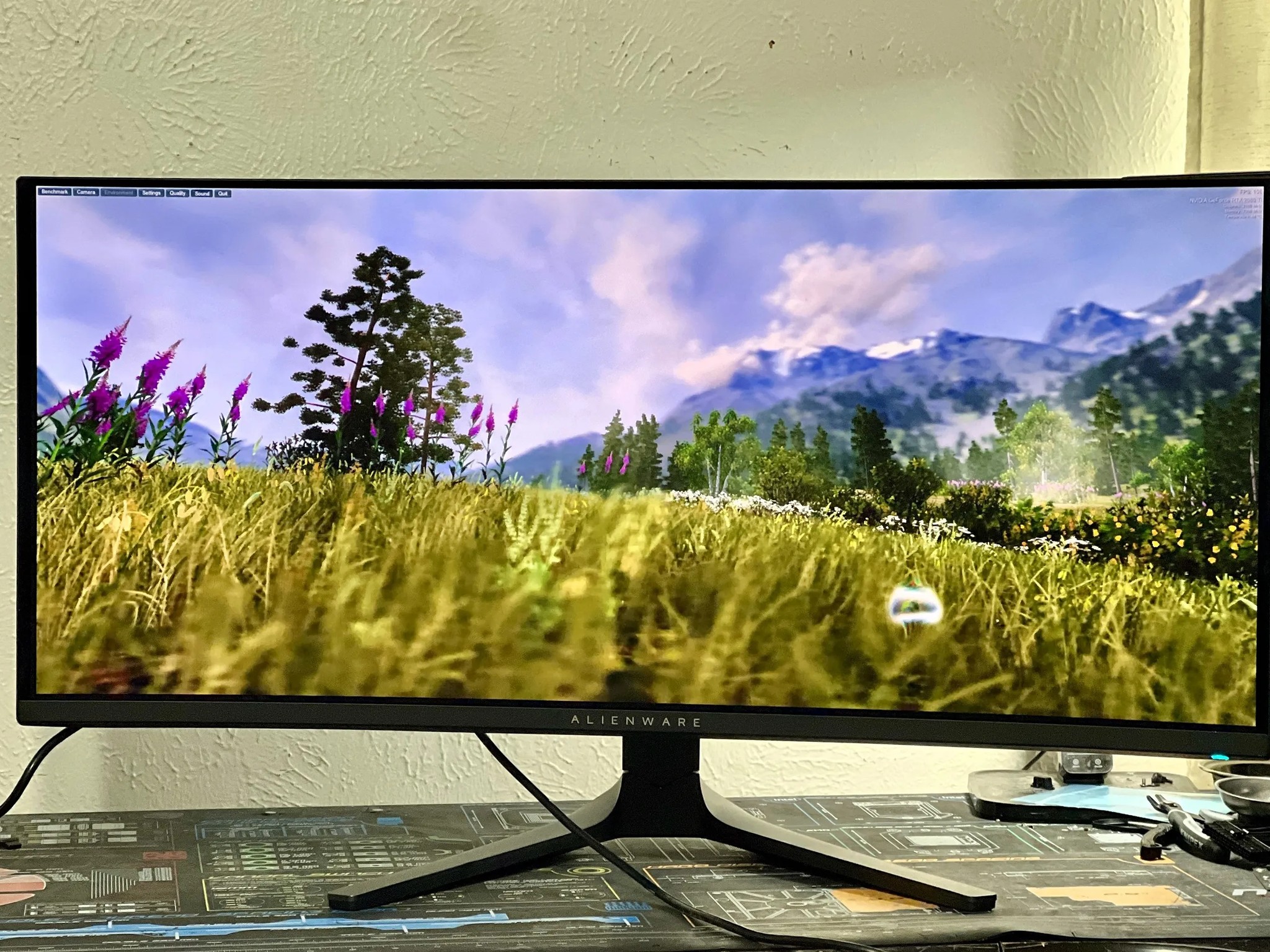 Alienware 34" Curved QD-OLED 165 Hz Gaming Monitor - AMD FreeSync™ Premium Pro - AW3423DWF