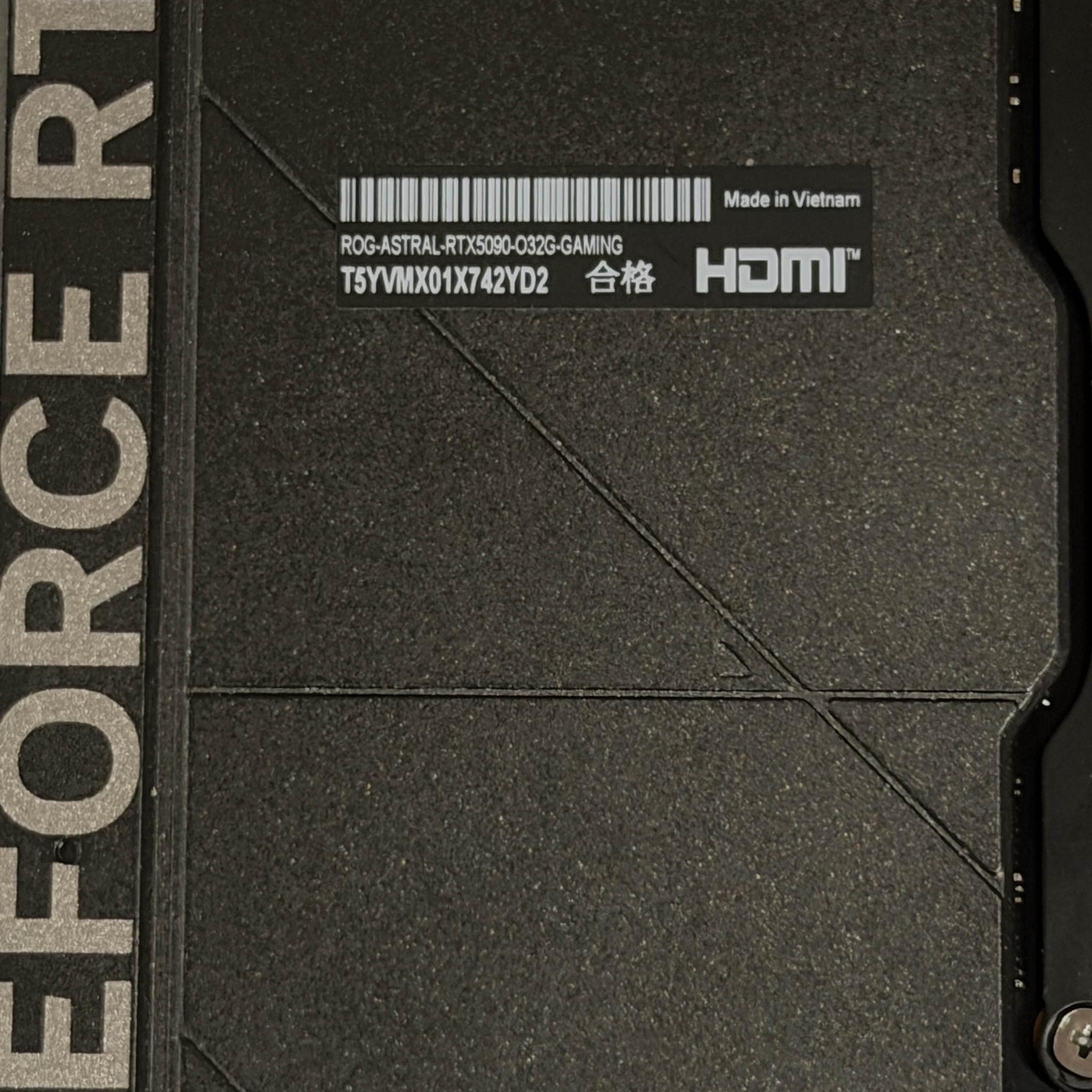 ASUS ROG Astral RTX 5090 OC Edition