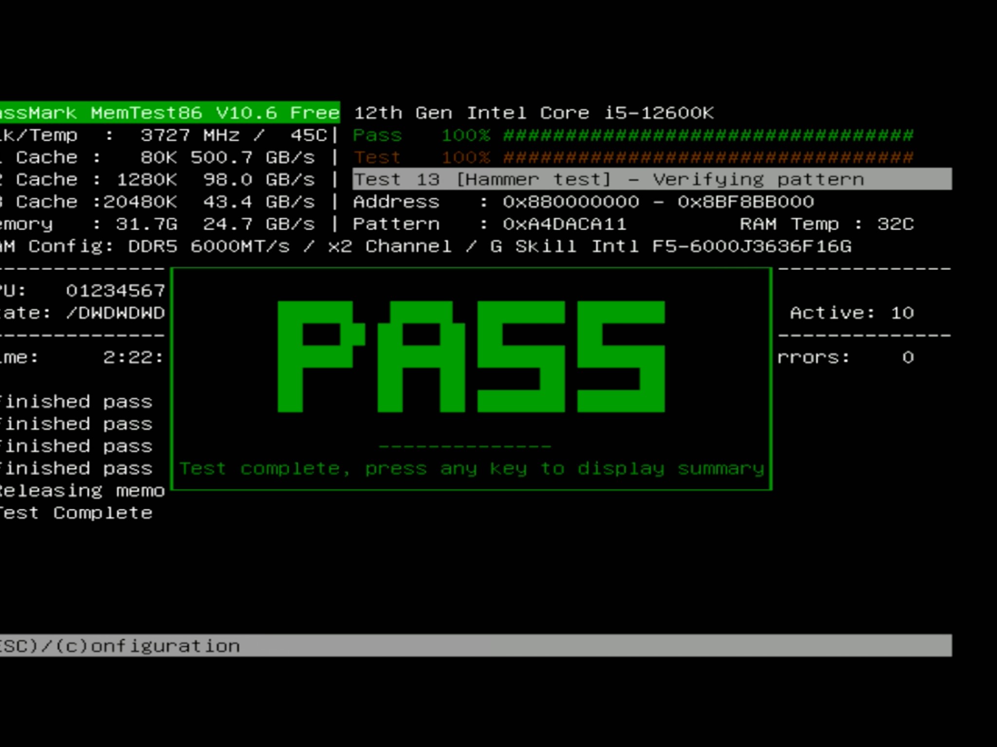 G.Skill Ripjaws S5 32GB (2 x 16GB) DDR5-6000 XMP 3.0