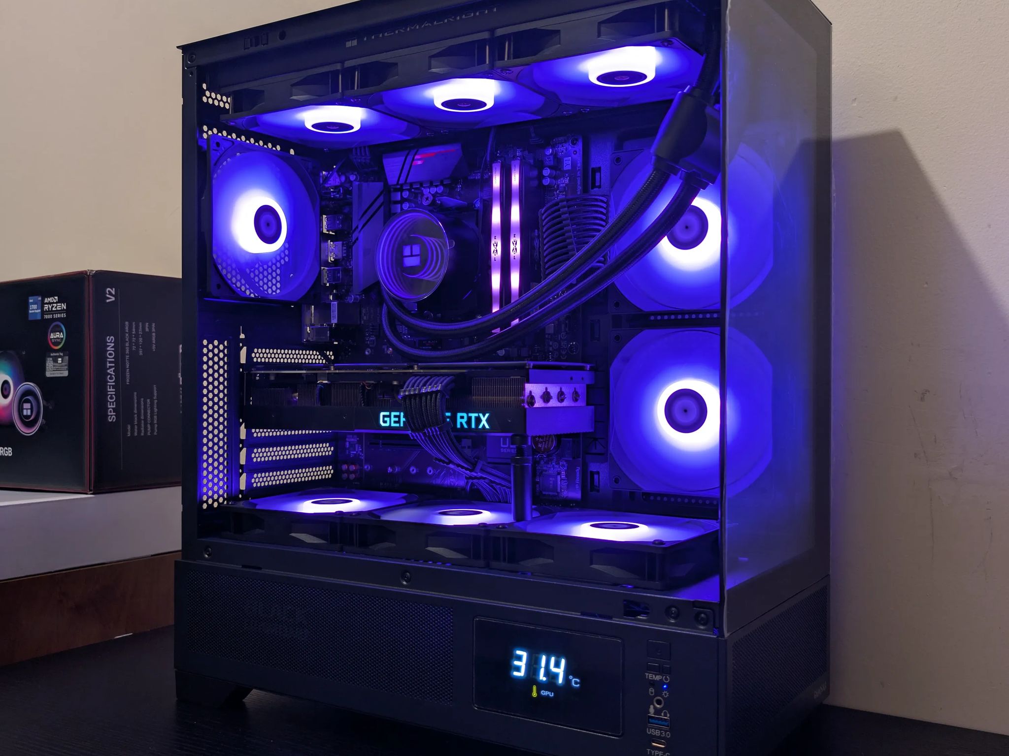 🐦‍⬛ 1440p Gaming Beast | RTX 3080 | Ryzen 7 5800X | 1TB SSD | 32GB RAM | WiFi & Bluetooth 🐦‍⬛