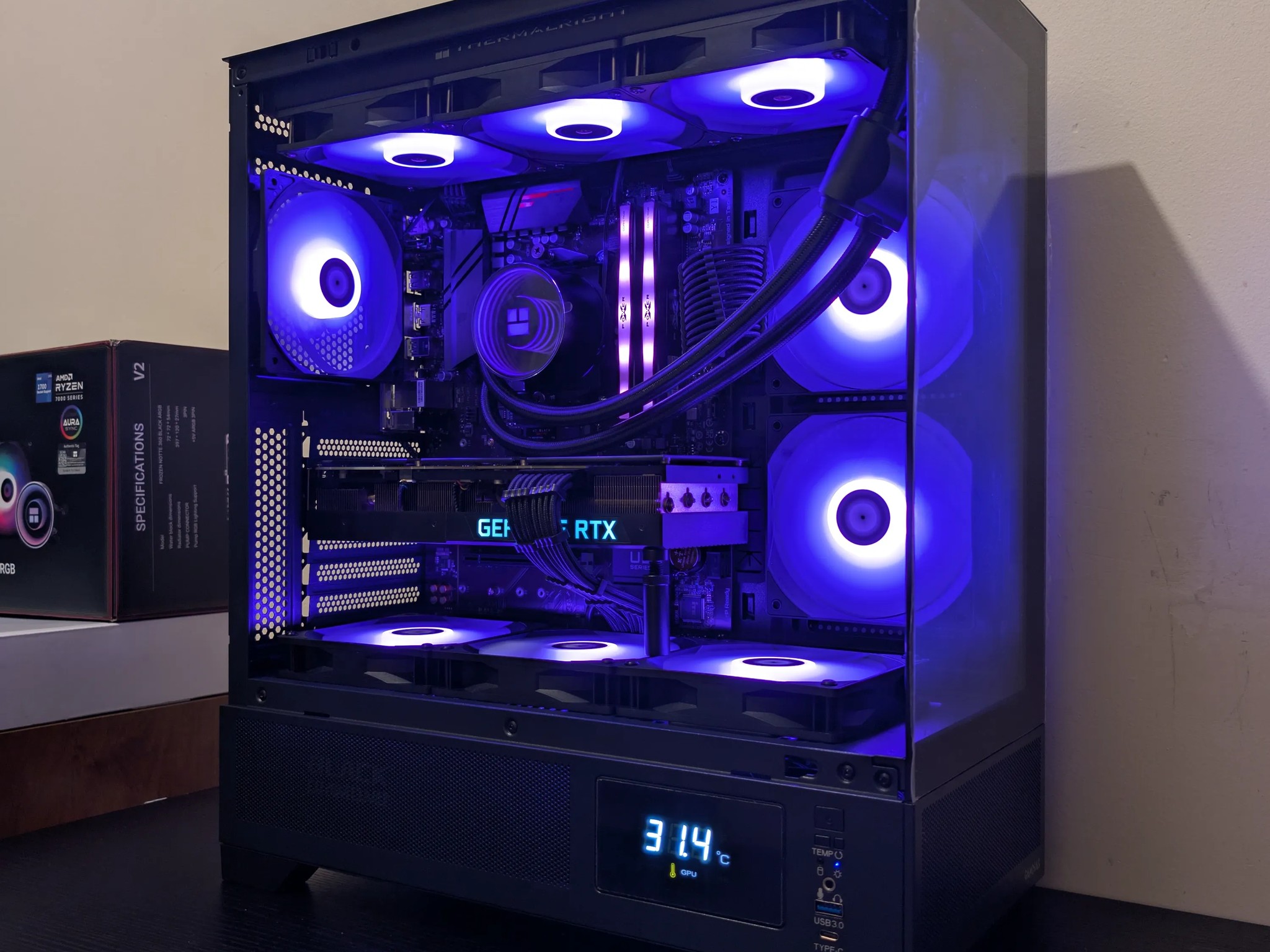 🐦‍⬛ 1440p Gaming Beast | RTX 3080 | Ryzen 7 5800X | 1TB SSD | 32GB RAM | WiFi & Bluetooth 🐦‍⬛