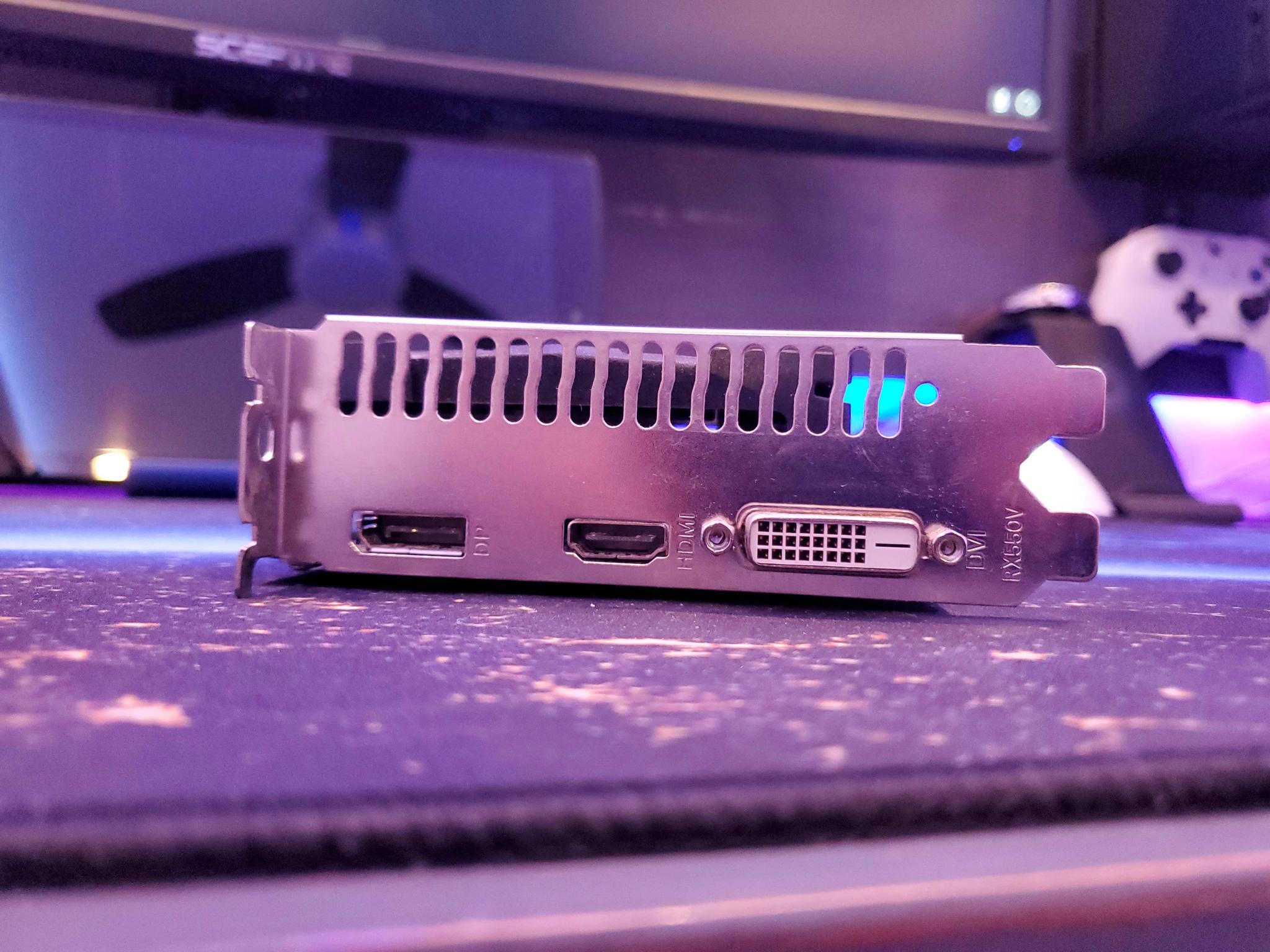 PowerColor RX 550 Single Fan