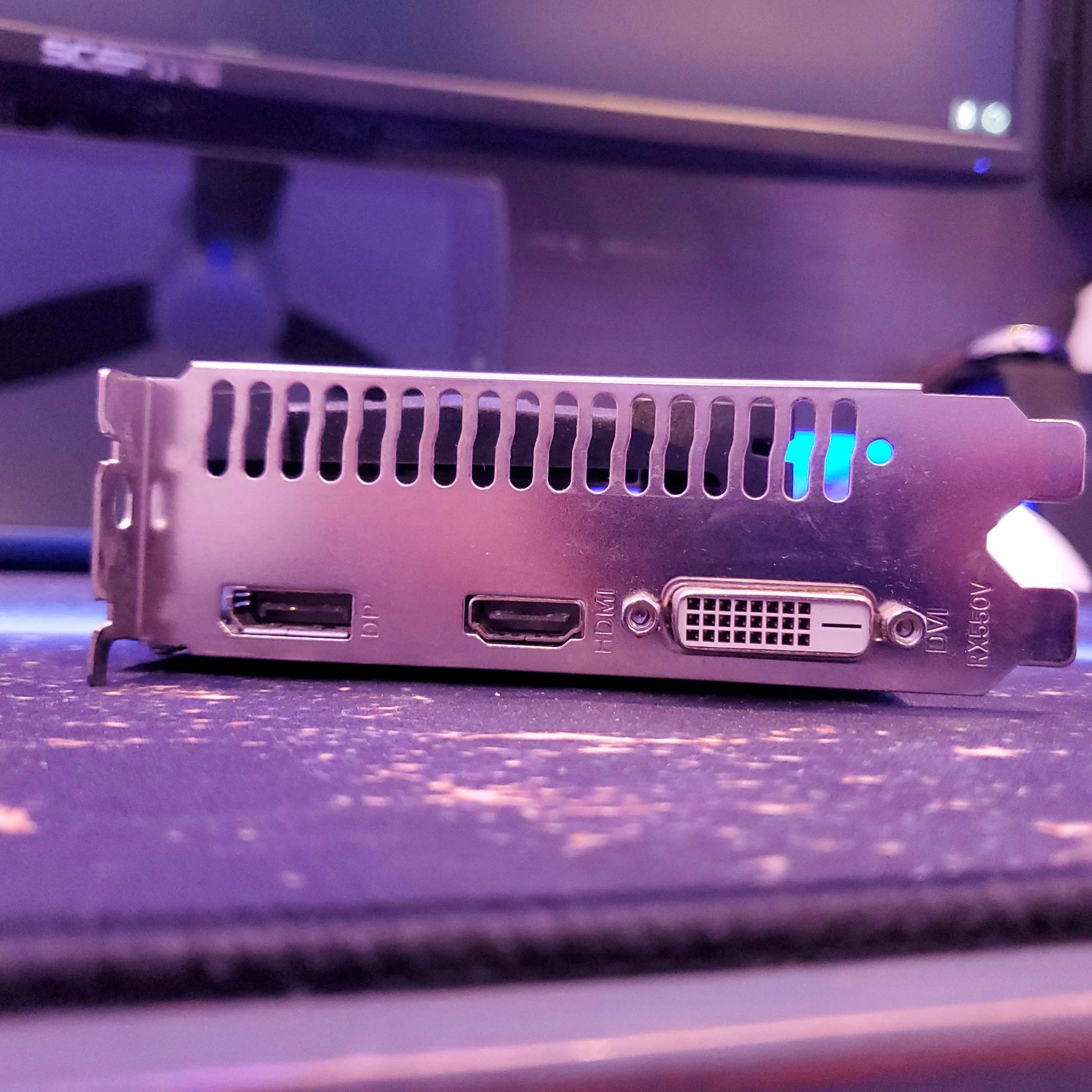 PowerColor RX 550 Single Fan