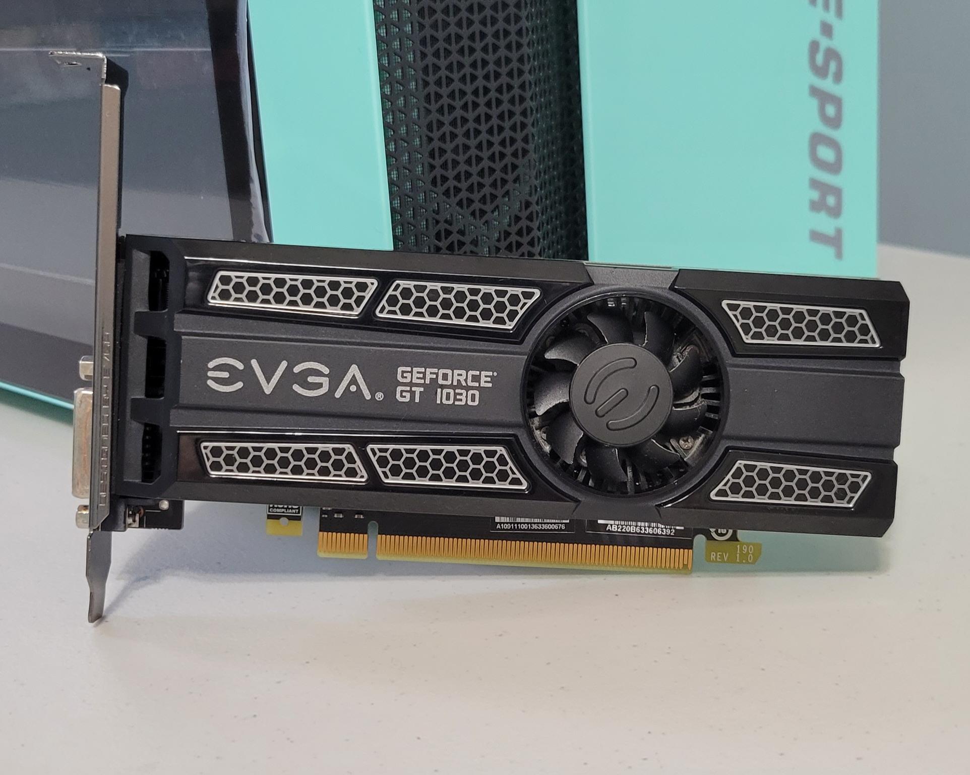 EVGA GeForce GT 1030 2GB GDDR5 GPU