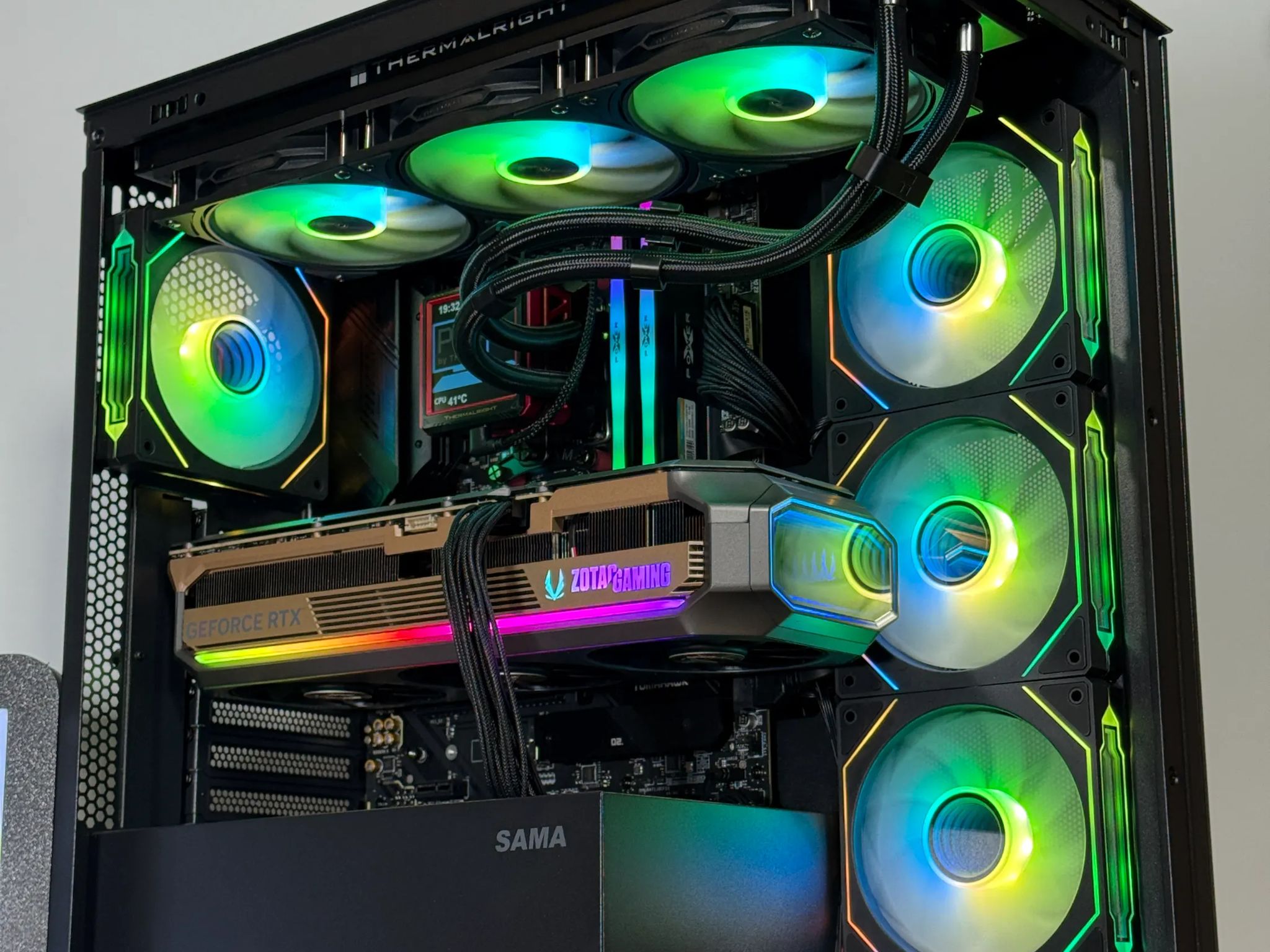 RTX 5090 Flagship Gaming PC 9800x3d 64gb DDR5 4TB NVME SSD
