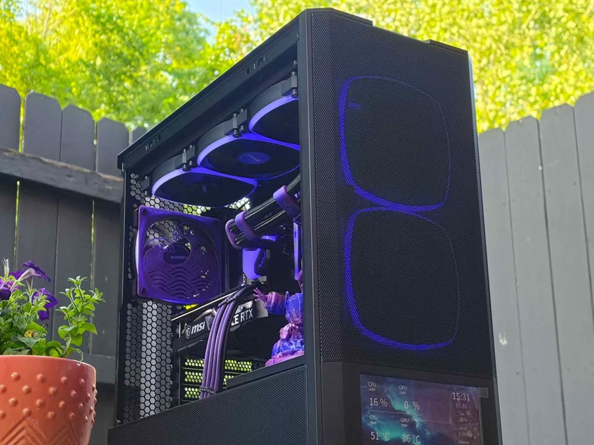 🌌Ultraviolet Gaming PC • Nvidia 3070, Intel i7, 32GB DDR4, SSD, WiFi • Plug n' Play Ready