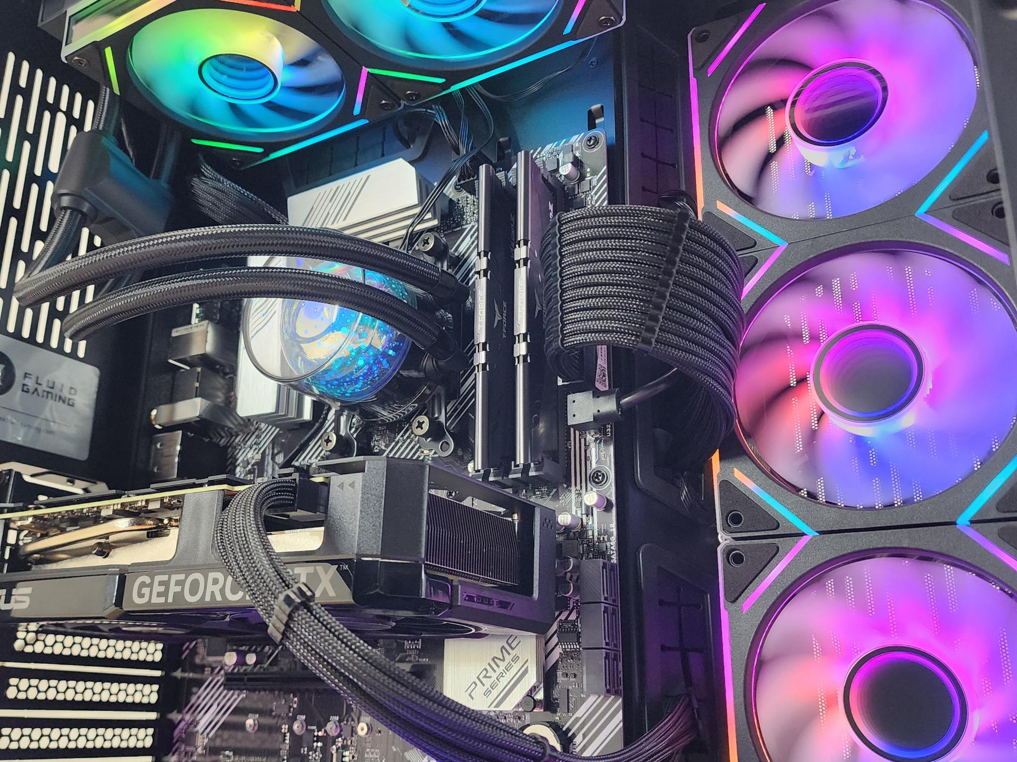 Gaming PC Ryzen 7 5700X 16GB RAM 1TB SSD RTX 4070 12GB Windows 11 Computer