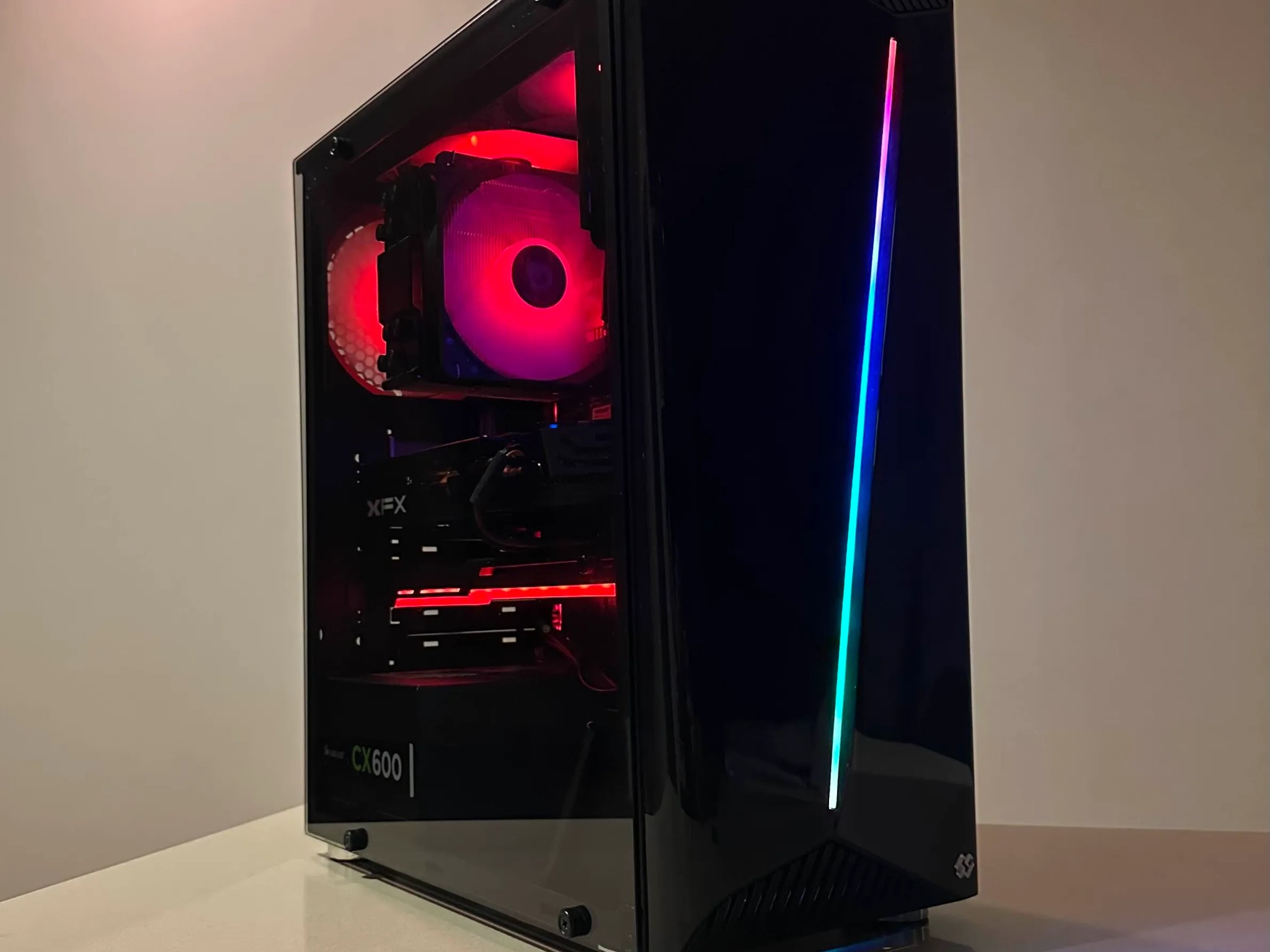 Starter Gaming PC – Intel Core i7-4770K | XFX AMD Radeon RX 580 | 32GB RAM | 1TB SSD | Win10