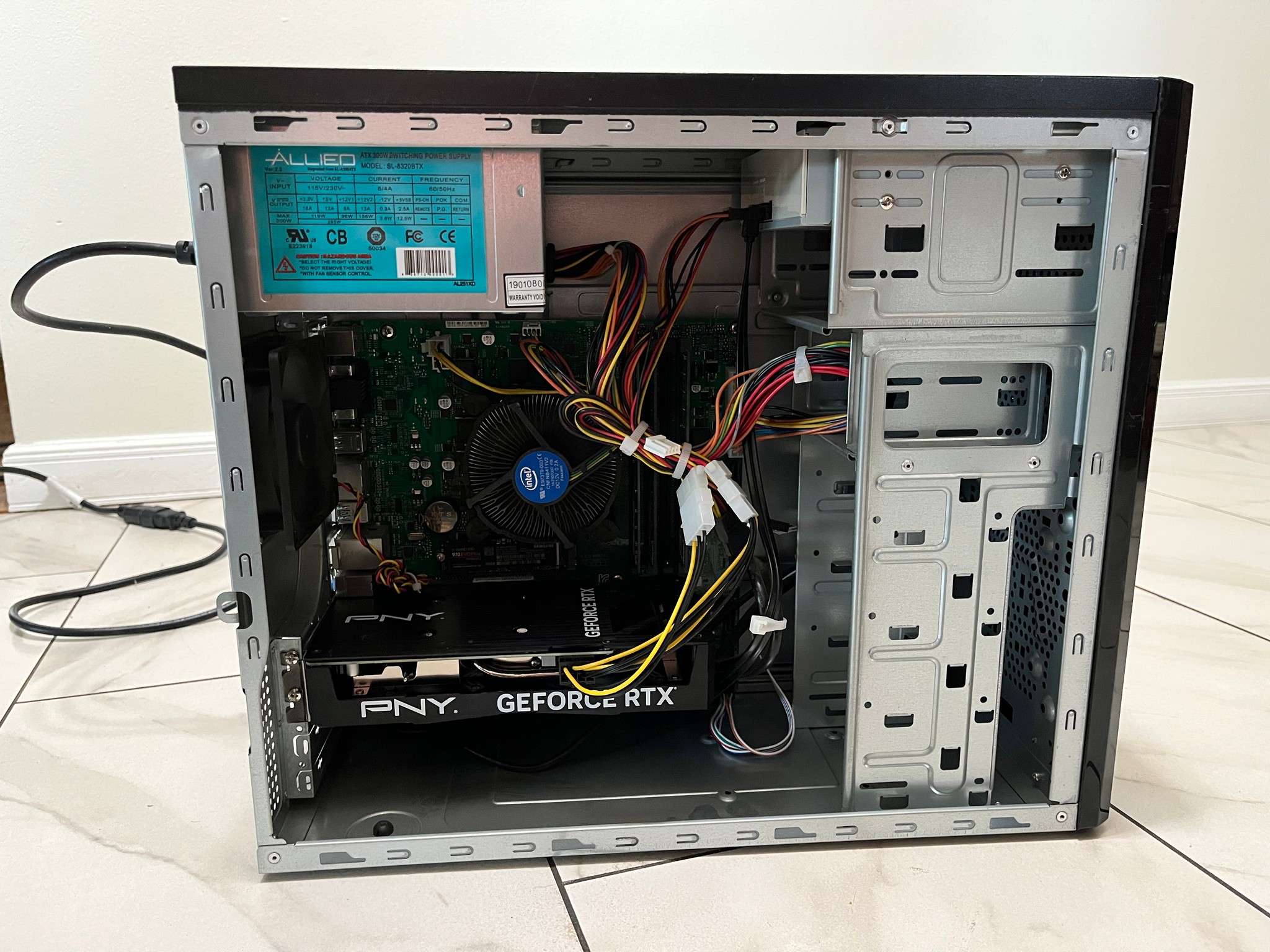 NVIDIA RTX 4060, Intel Core i7-9700, 16GB RAM, 500GB SSD - High FPS Gaming PC w/ Wi-Fi & BT