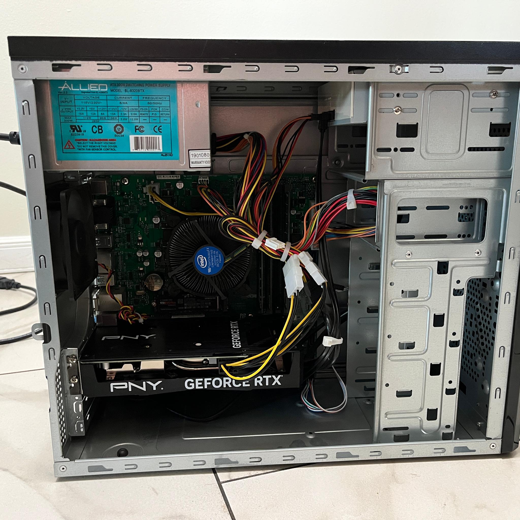 NVIDIA RTX 4060, Intel Core i7-9700, 16GB RAM, 500GB SSD - High FPS Gaming PC w/ Wi-Fi & BT